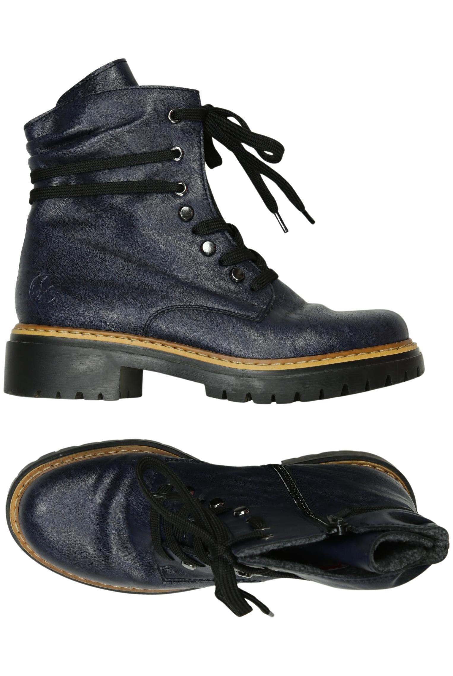 

Rieker Damen Stiefelette, marineblau, Gr. 38