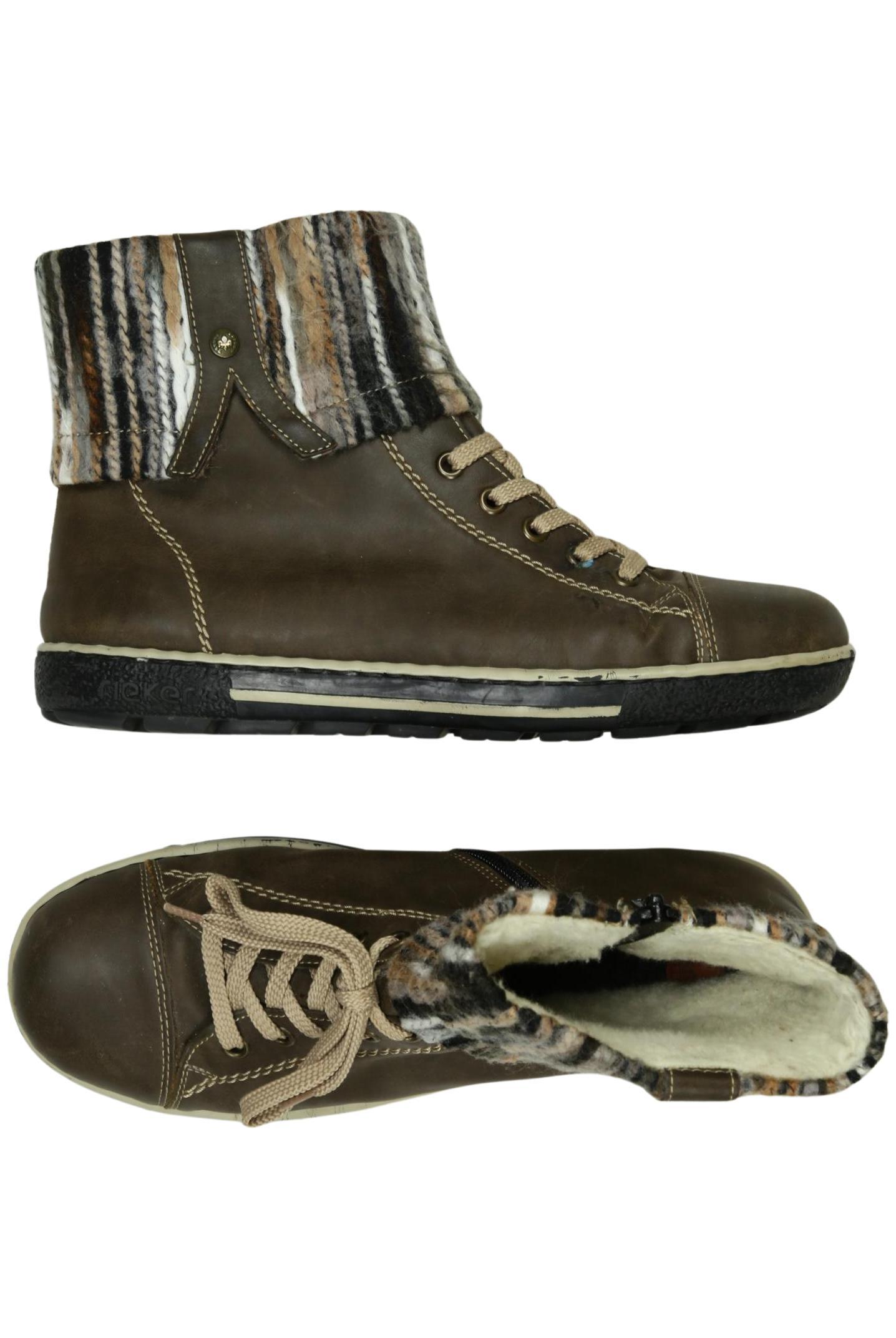

Rieker Damen Stiefelette, braun, Gr. 40