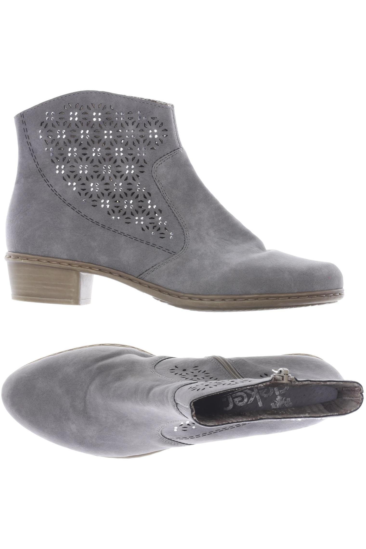 

Rieker Damen Stiefelette, grau, Gr. 38