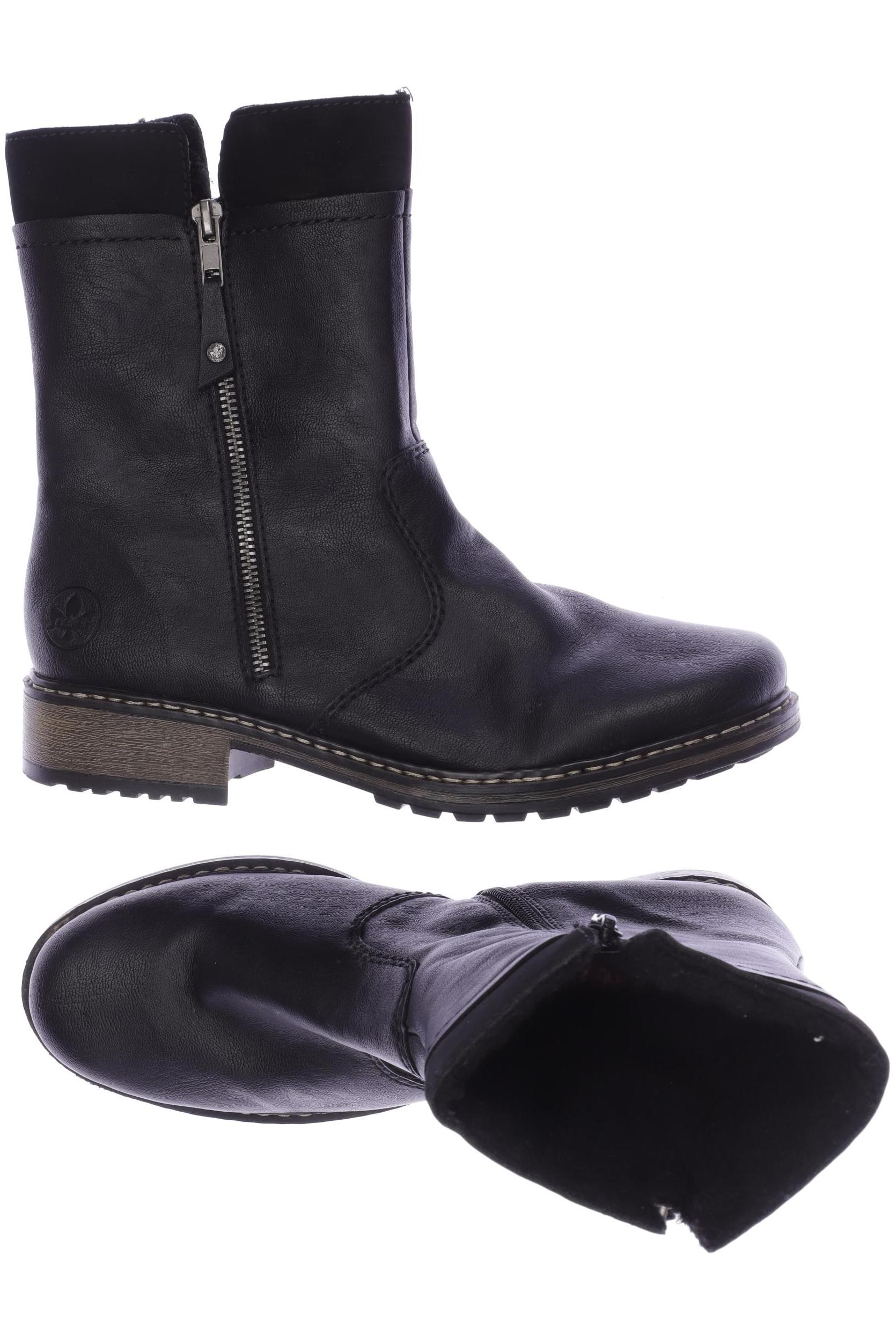 

Rieker Damen Stiefelette, schwarz, Gr. 40