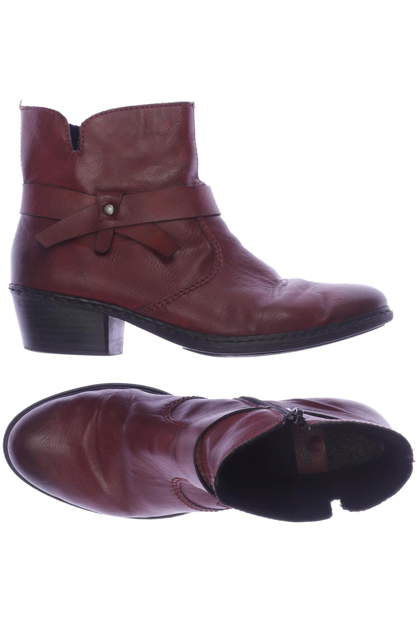 

Rieker Damen Stiefelette, bordeaux