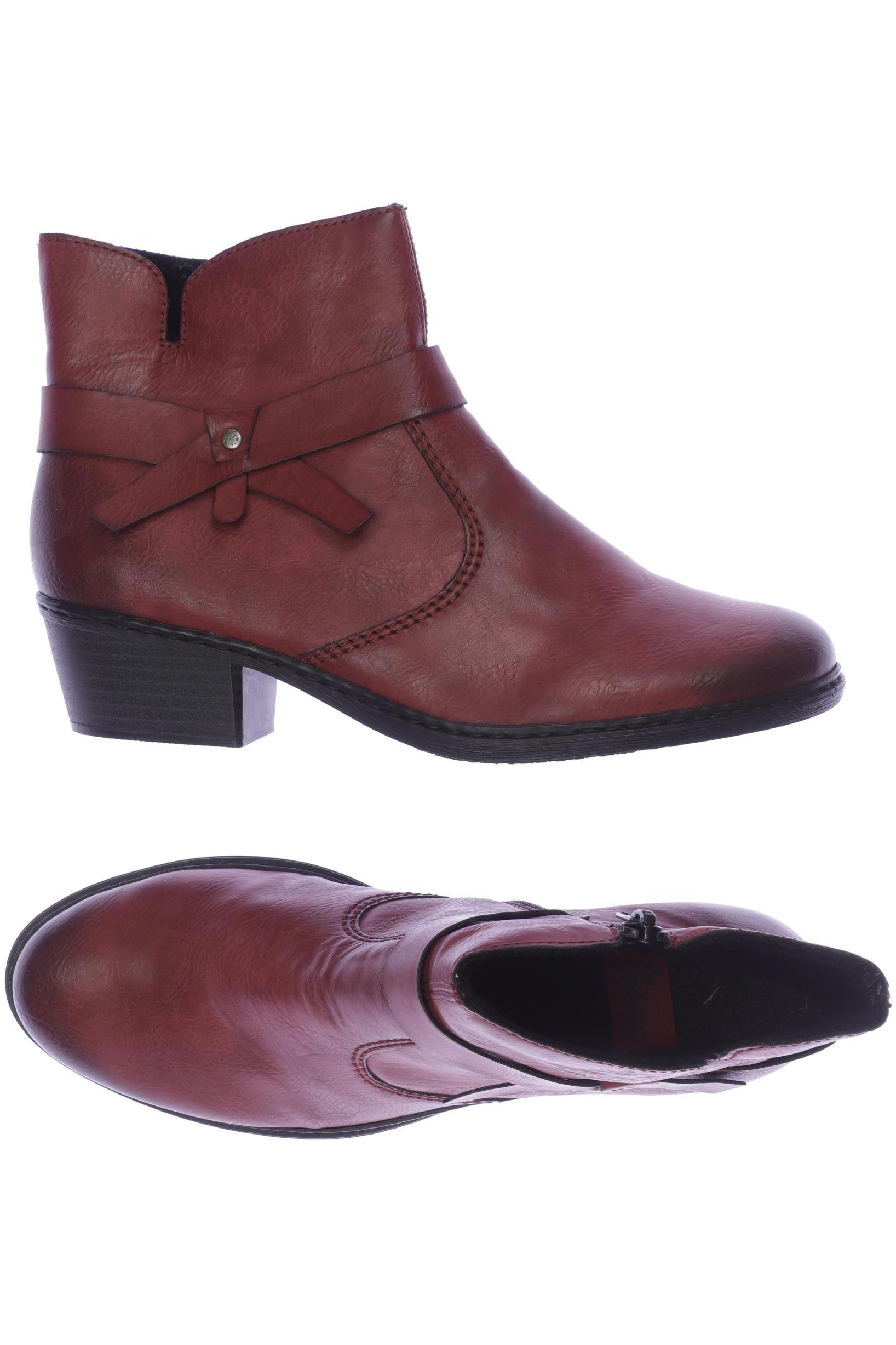 

Rieker Damen Stiefelette, rot, Gr. 39