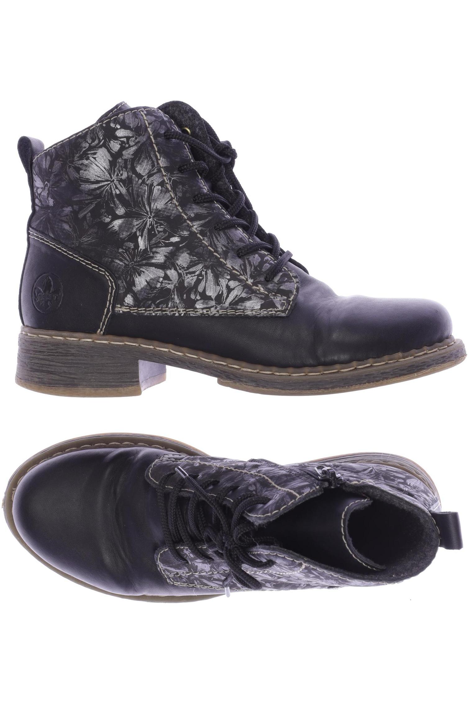 

Rieker Damen Stiefelette, schwarz, Gr. 36