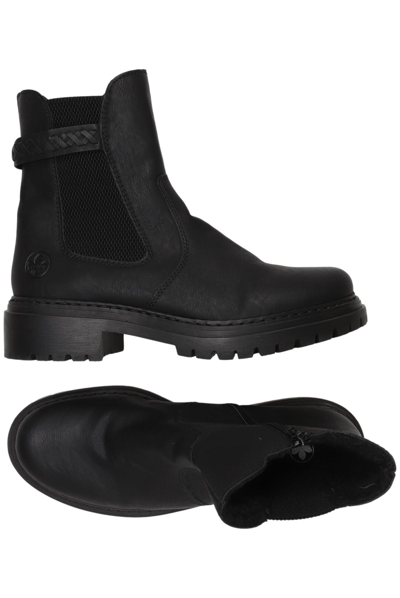 

Rieker Damen Stiefelette, schwarz, Gr. 40