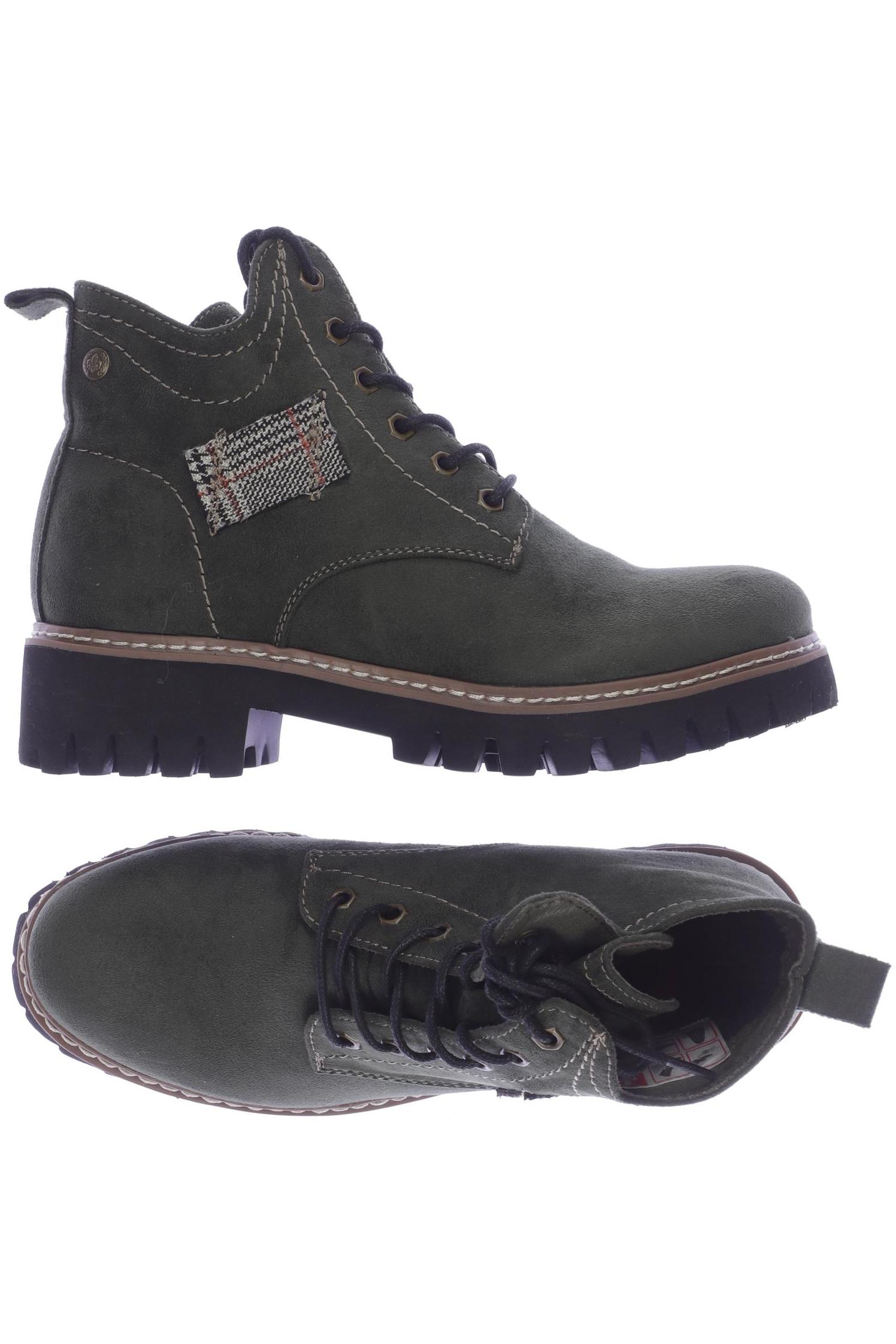 

Rieker Damen Stiefelette, grün, Gr. 39
