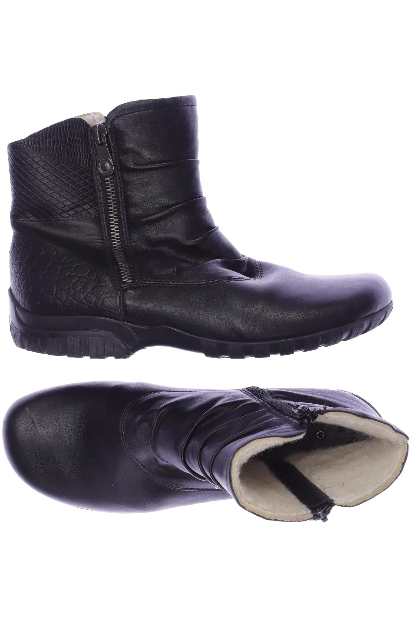 

Rieker Damen Stiefelette, schwarz, Gr. 37