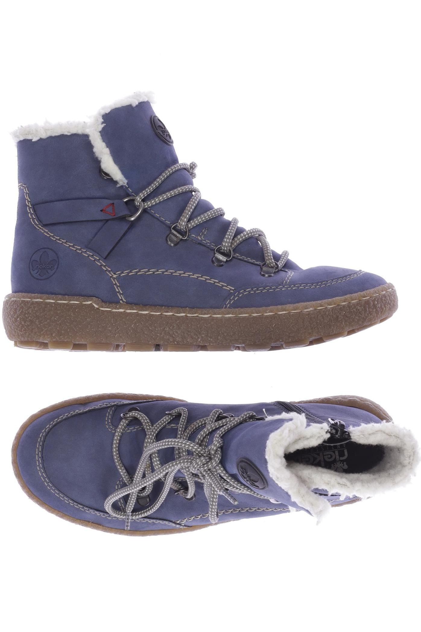 

Rieker Damen Stiefelette, blau, Gr. 38