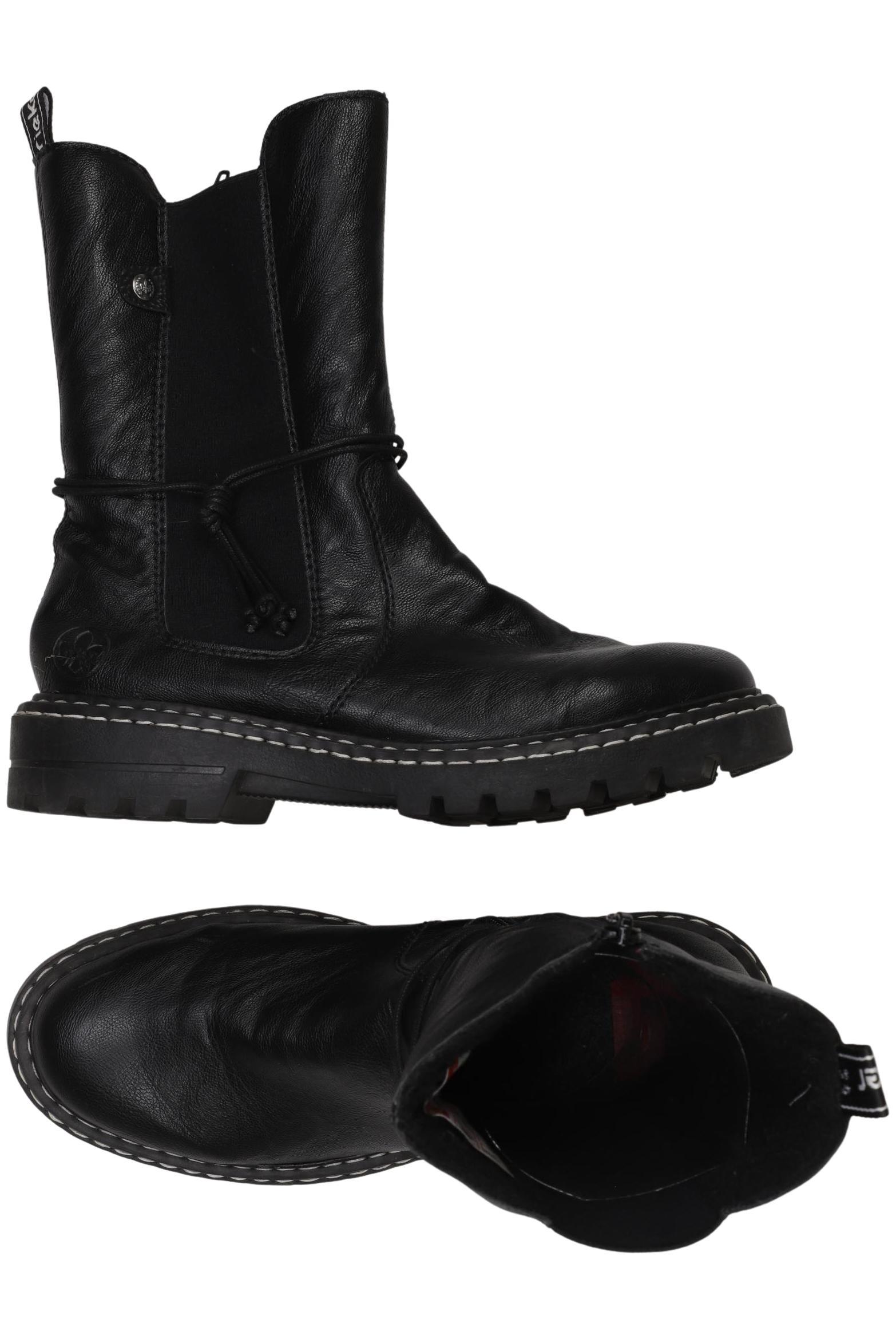 

Rieker Damen Stiefelette, schwarz, Gr. 40