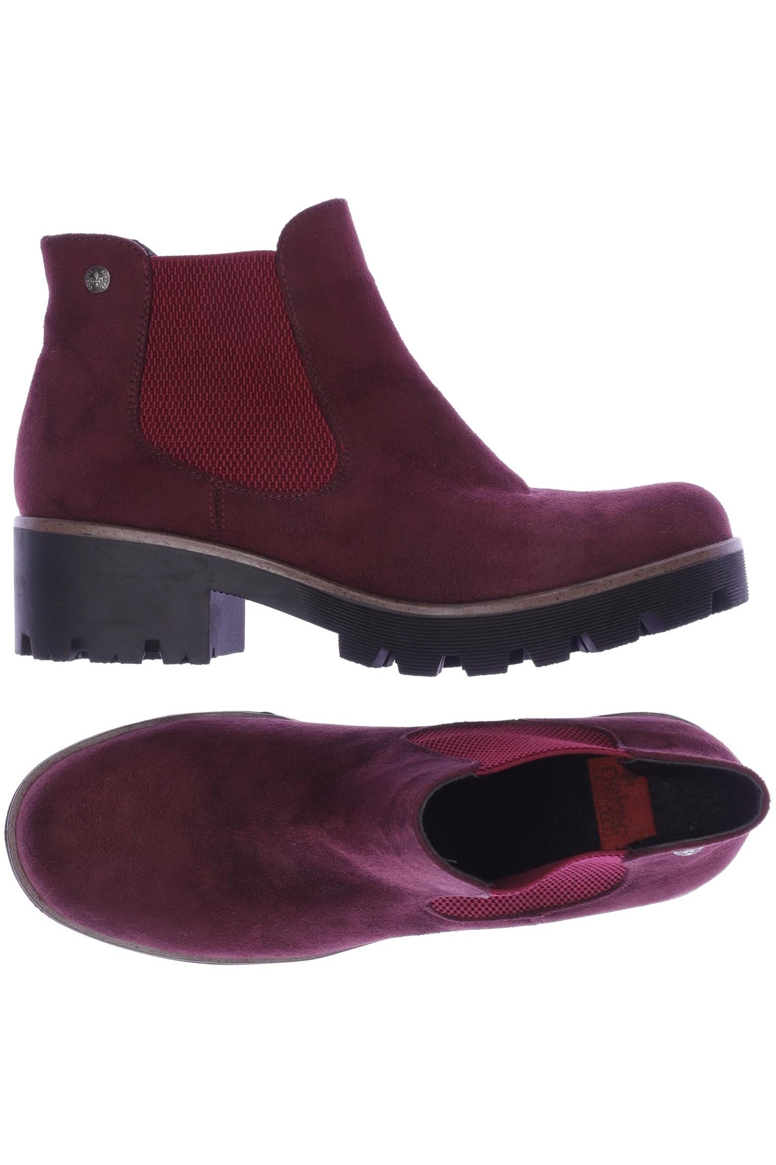 

Rieker Damen Stiefelette, bordeaux, Gr. 40