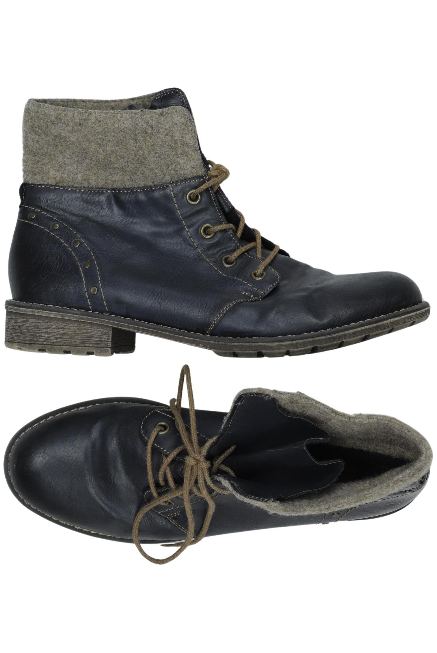 

Rieker Damen Stiefelette, marineblau, Gr. 39