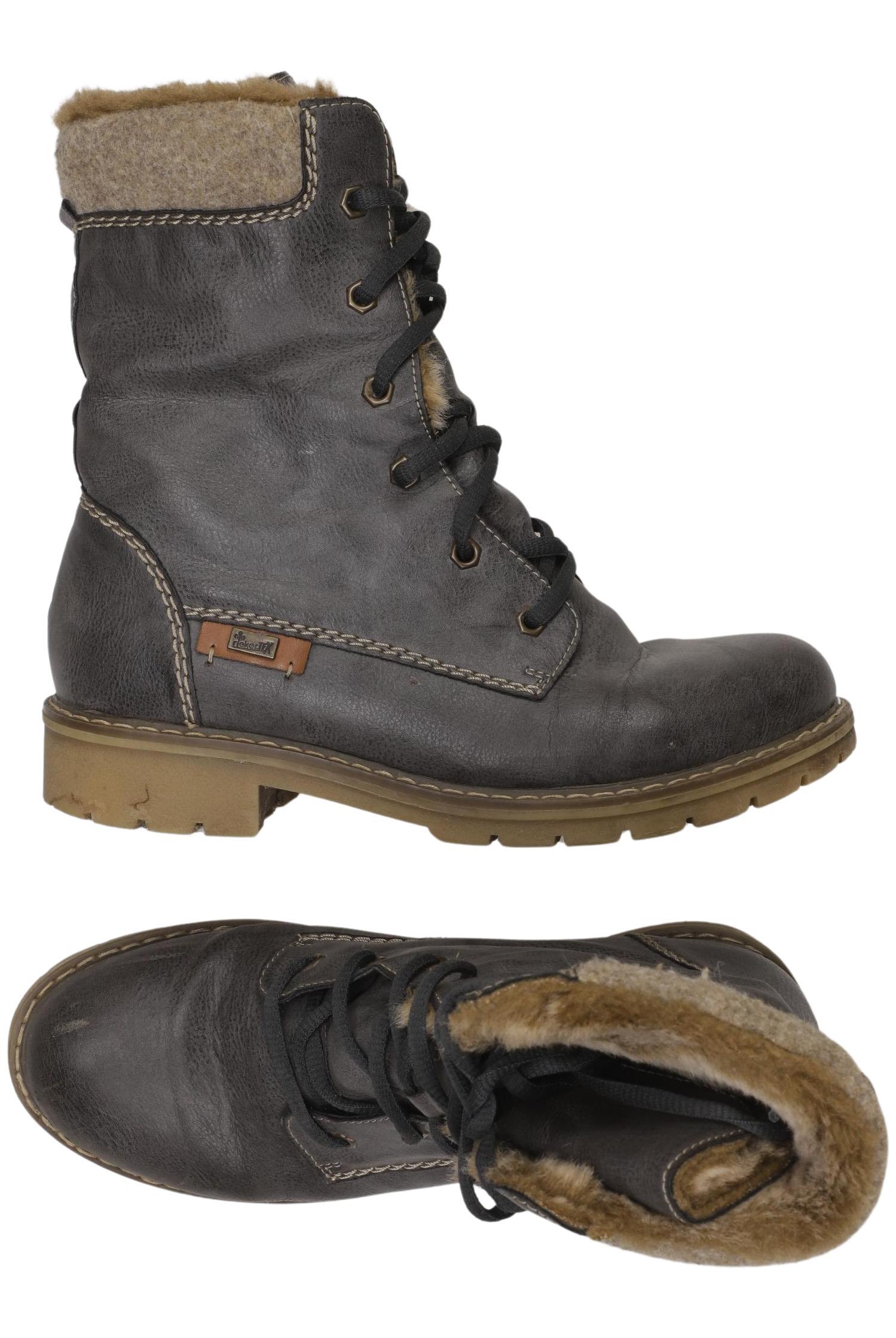 

Rieker Damen Stiefelette, grau, Gr. 37