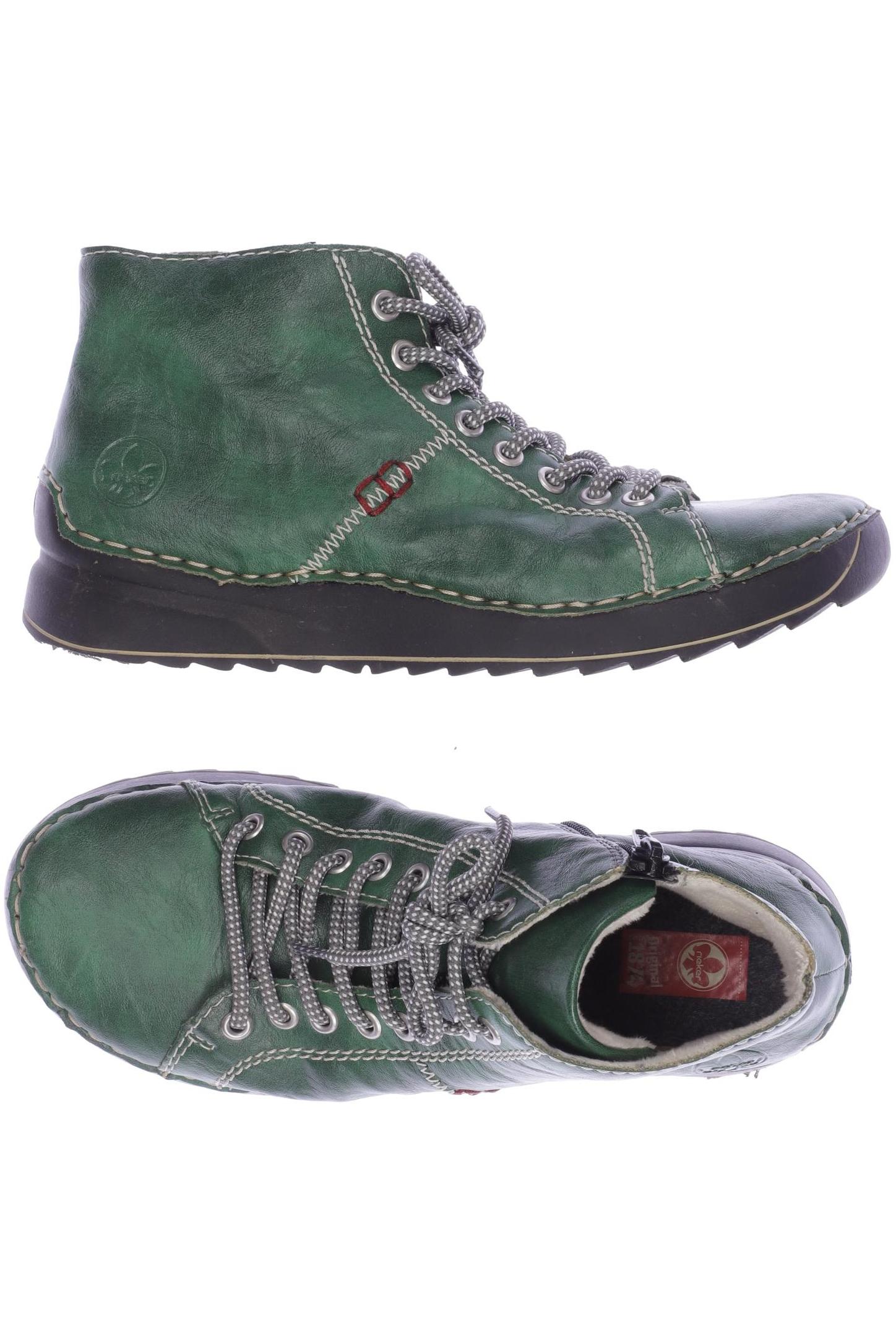 

Rieker Damen Stiefelette, grün, Gr. 38