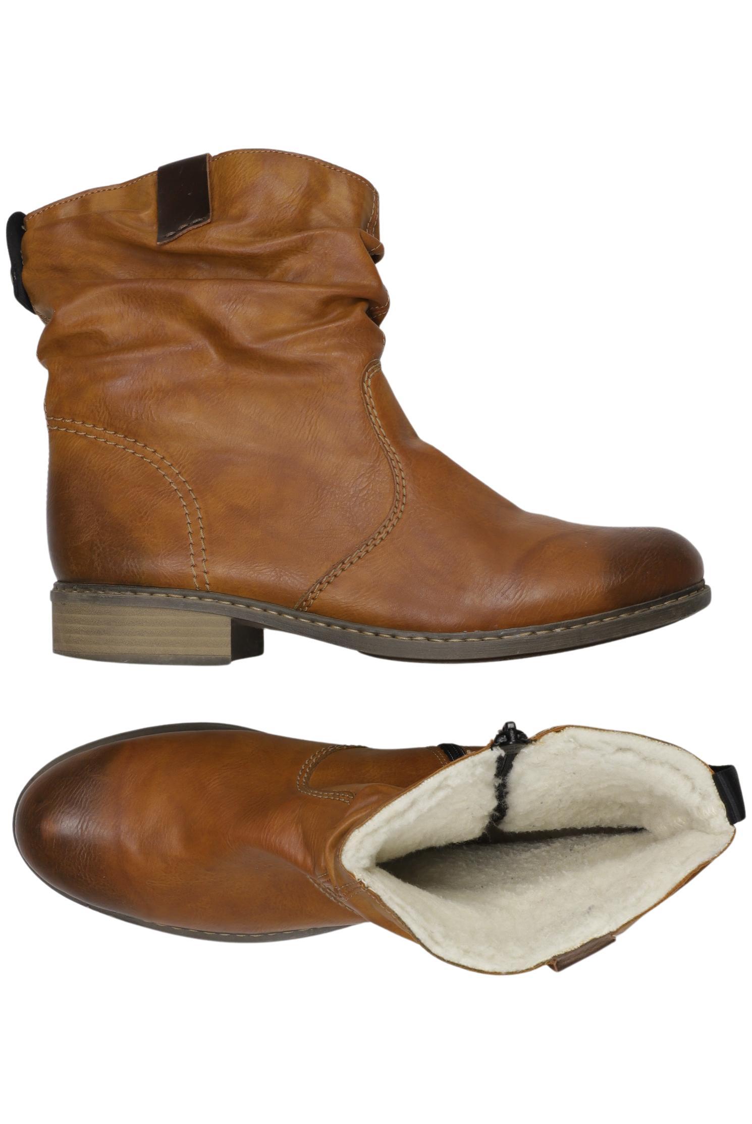 

Rieker Damen Stiefelette, orange, Gr. 42