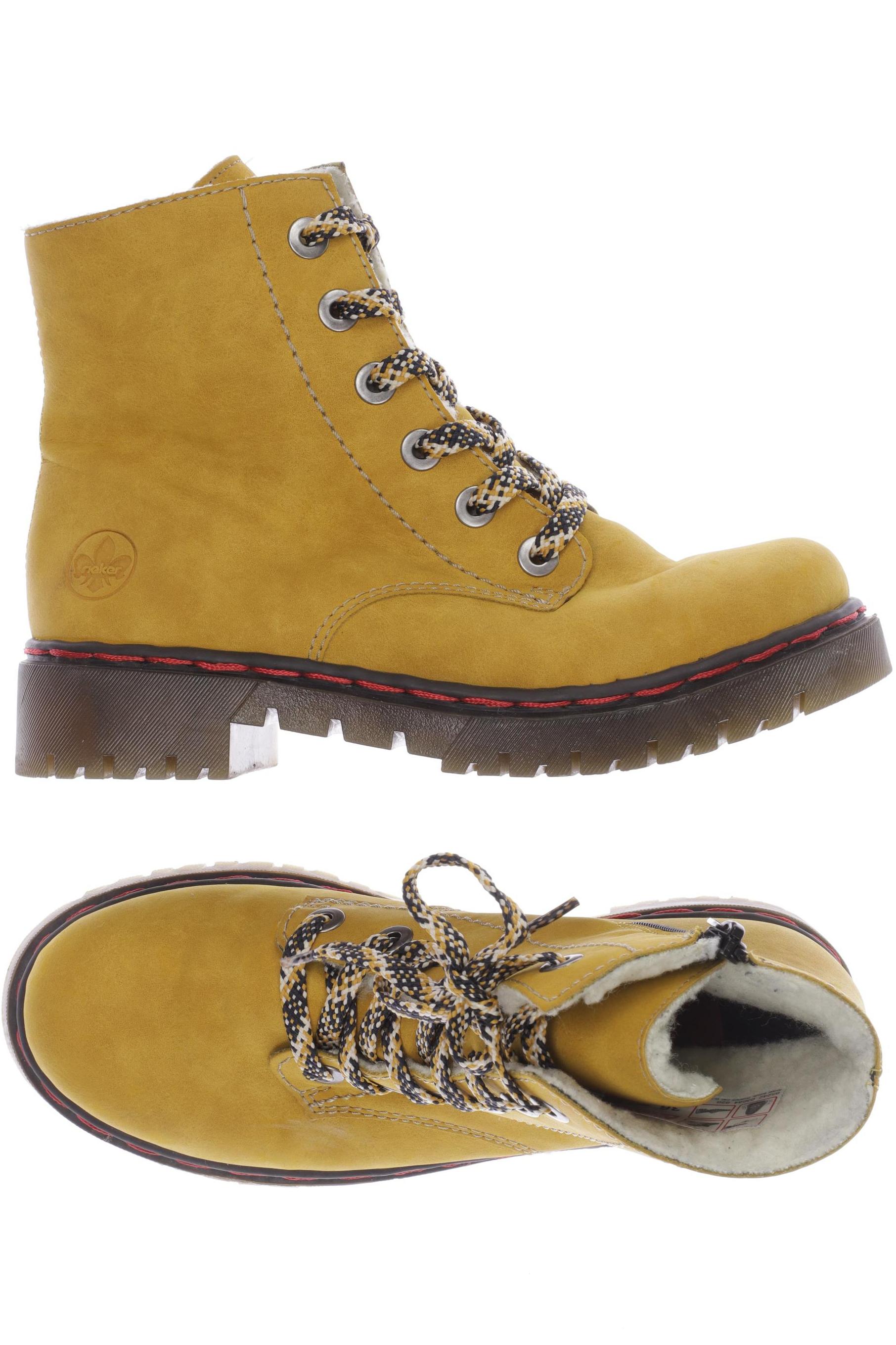 

Rieker Damen Stiefelette, gelb, Gr. 36