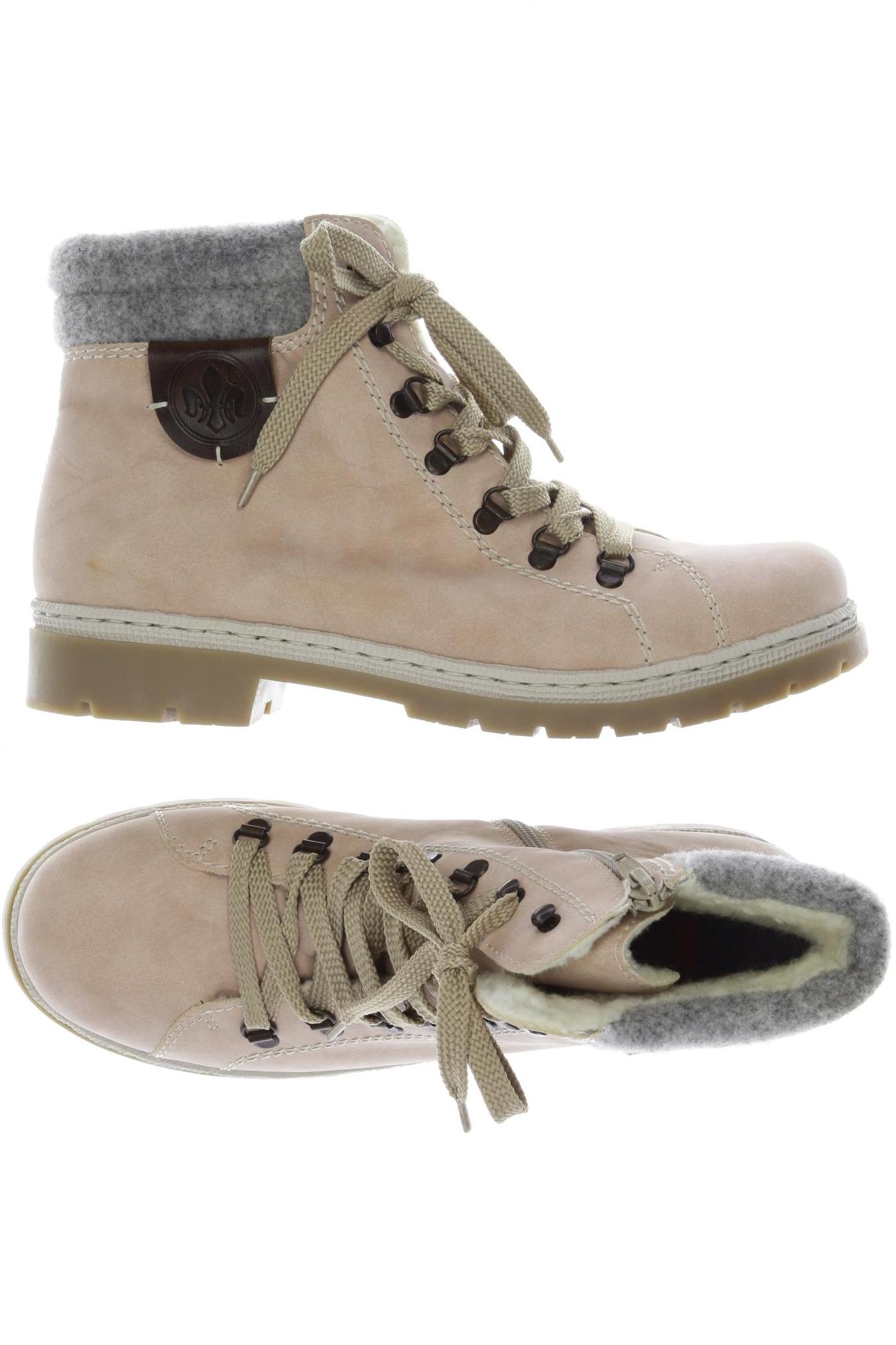 

Rieker Damen Stiefelette, beige, Gr. 42