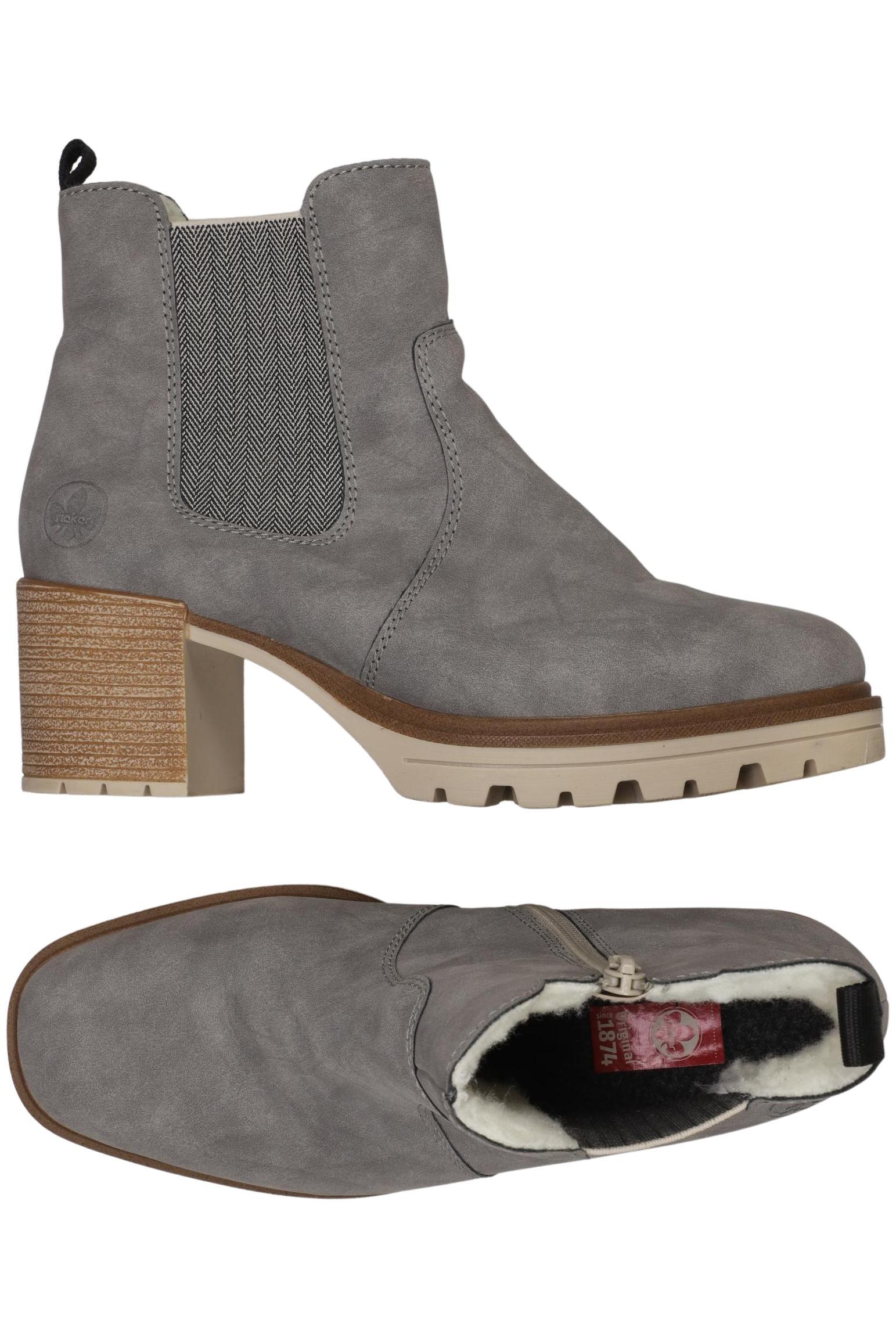 

Rieker Damen Stiefelette, grau, Gr. 40