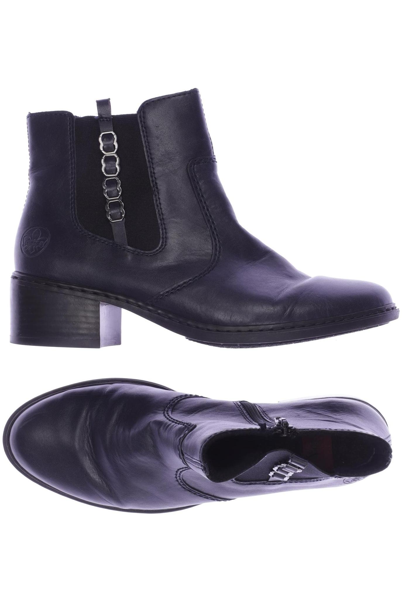

Rieker Damen Stiefelette, marineblau, Gr. 39