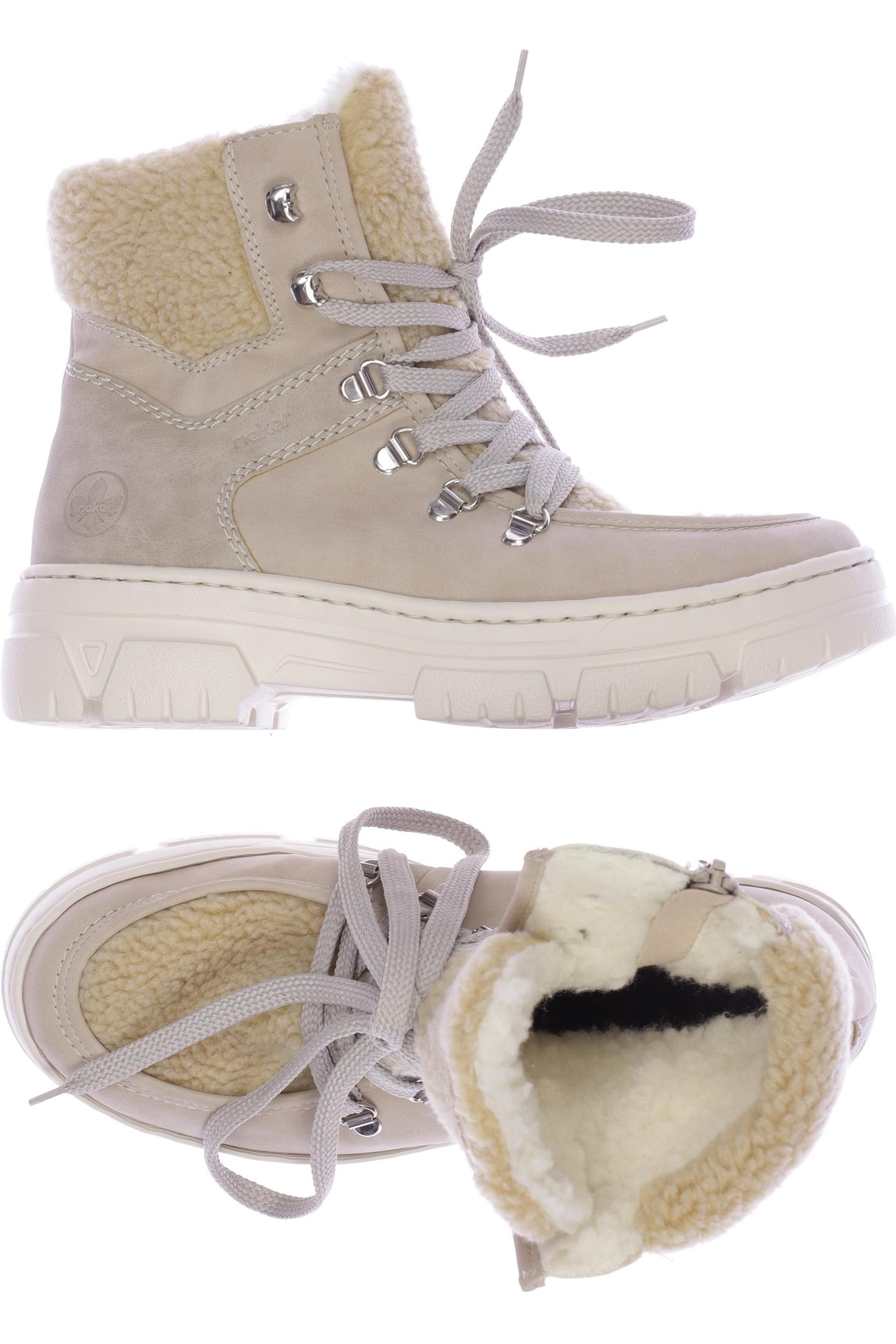 

Rieker Damen Stiefelette, beige, Gr. 39