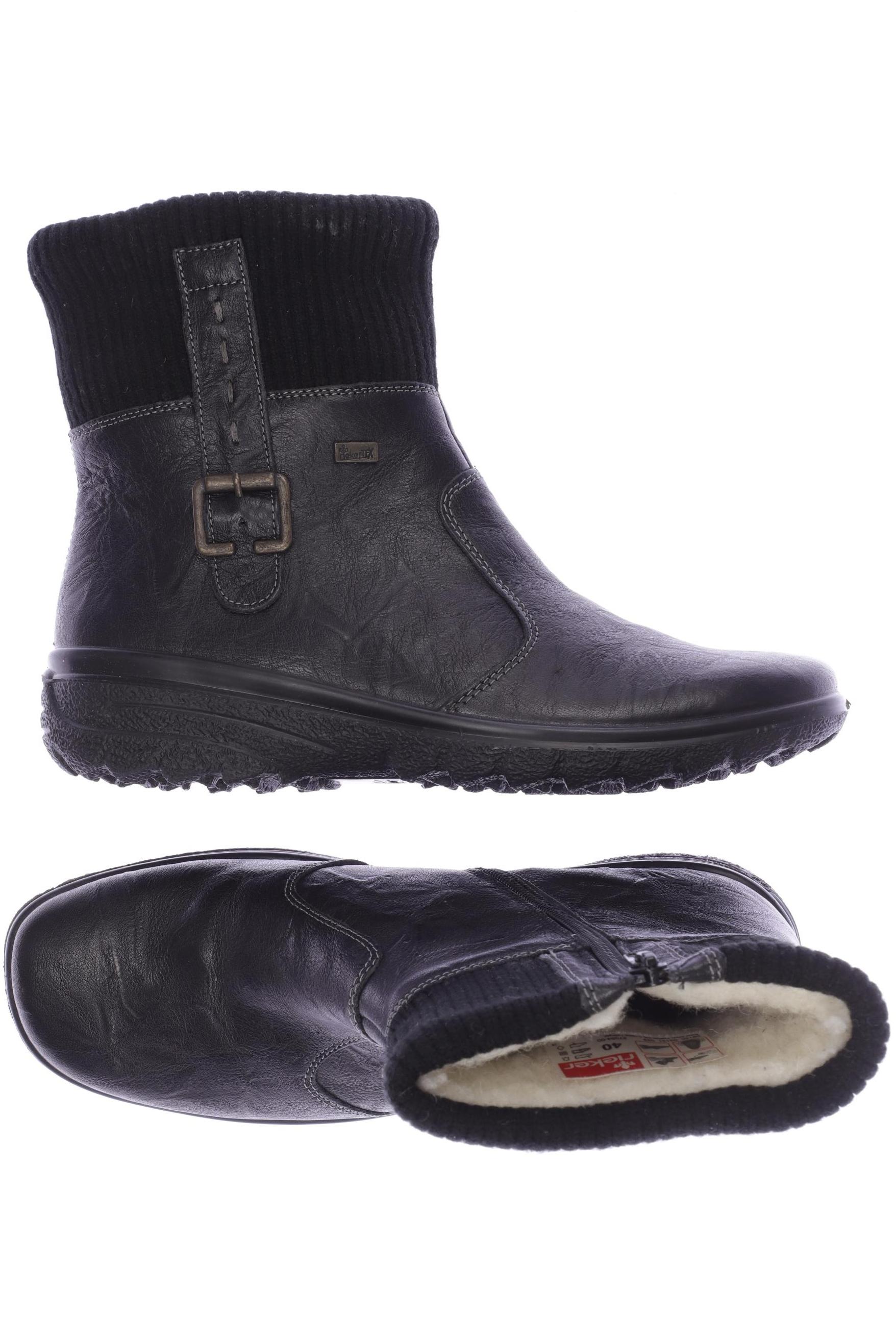 

Rieker Damen Stiefelette, schwarz