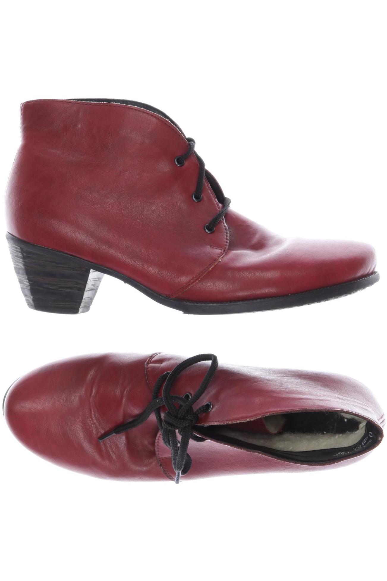 

Rieker Damen Stiefelette, rot, Gr. 37