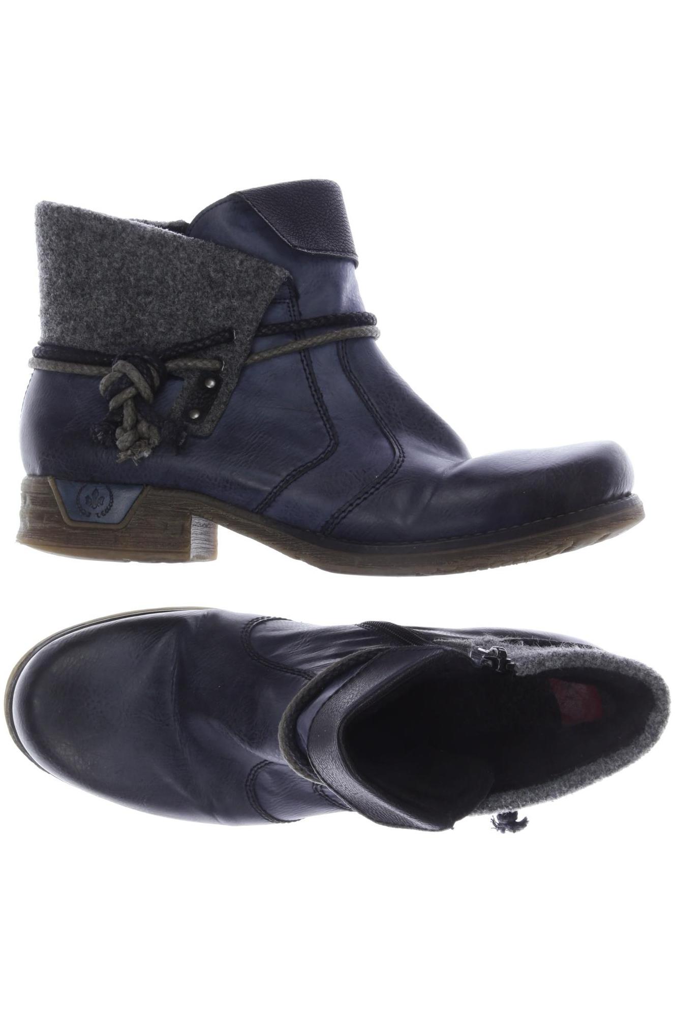 

Rieker Damen Stiefelette, marineblau, Gr. 41