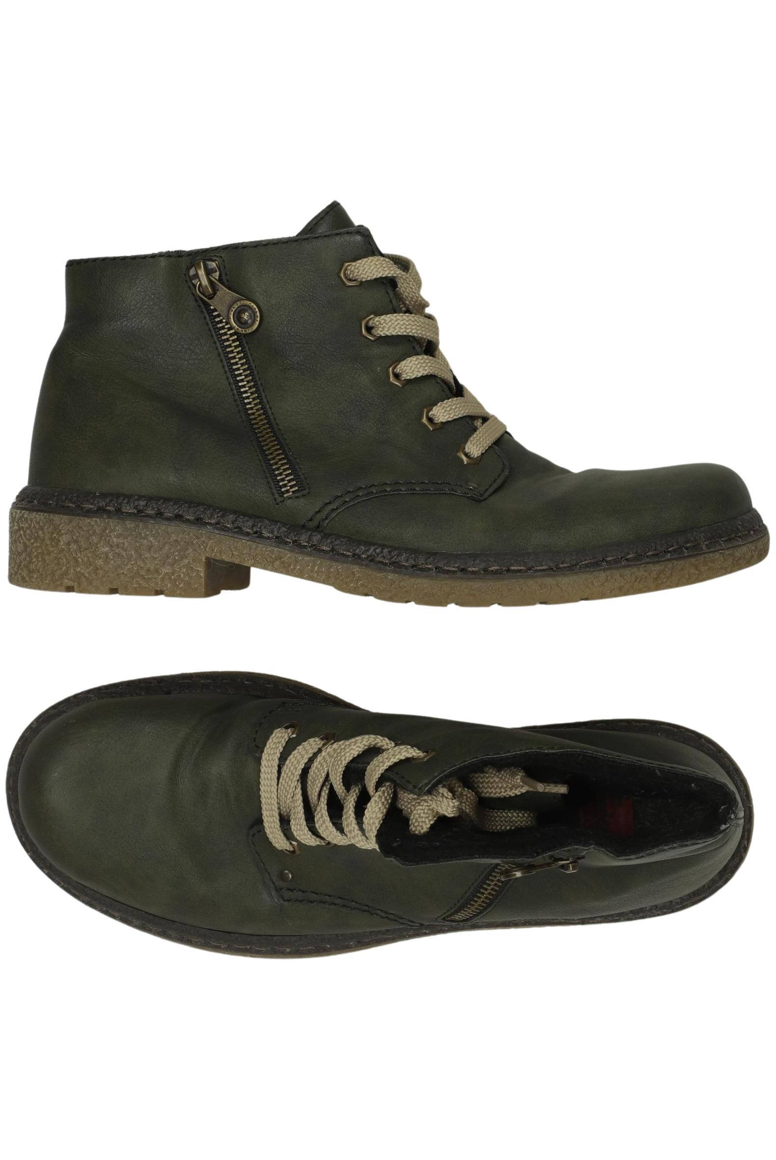 

Rieker Damen Stiefelette, grün, Gr. 40