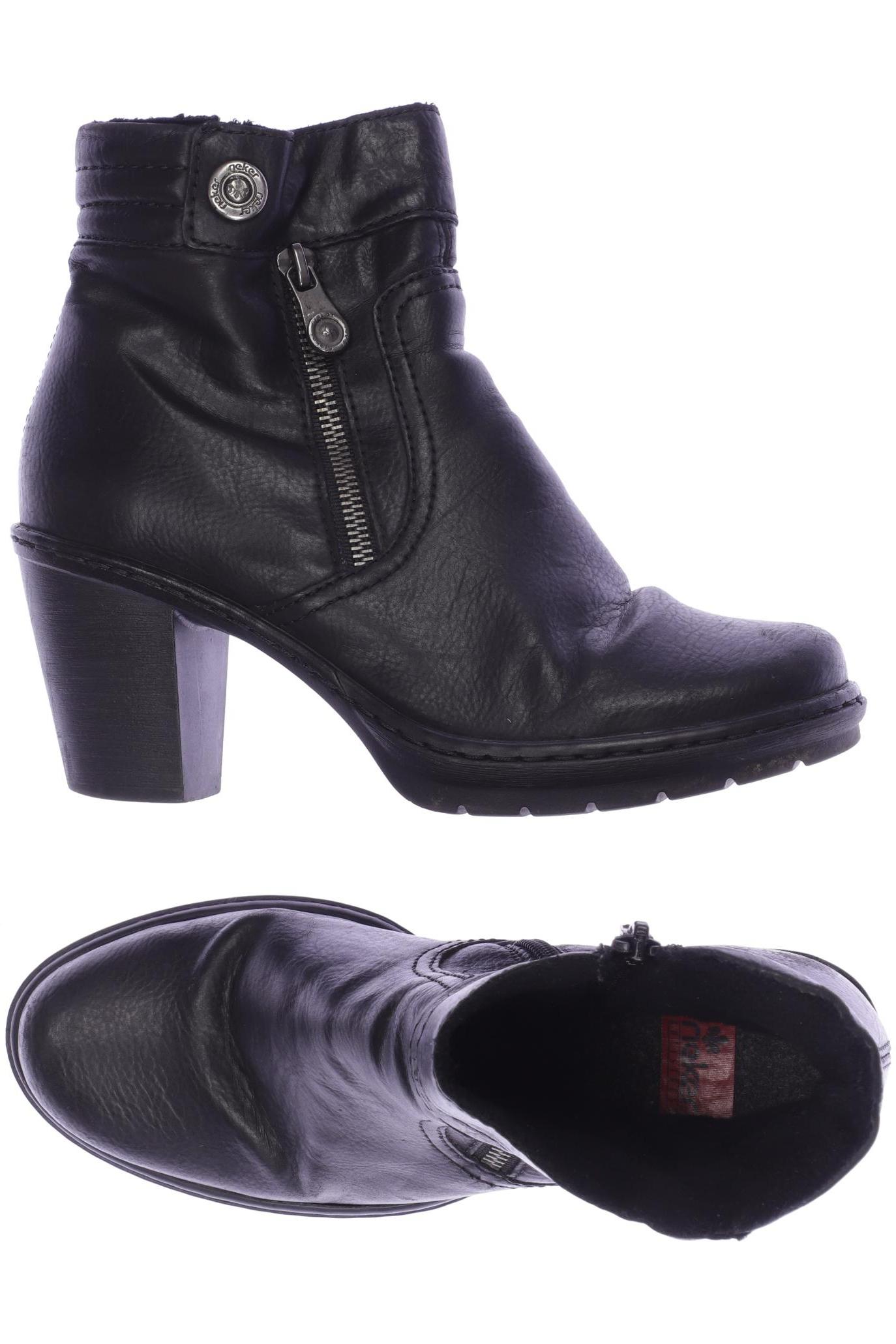 

Rieker Damen Stiefelette, schwarz, Gr. 37