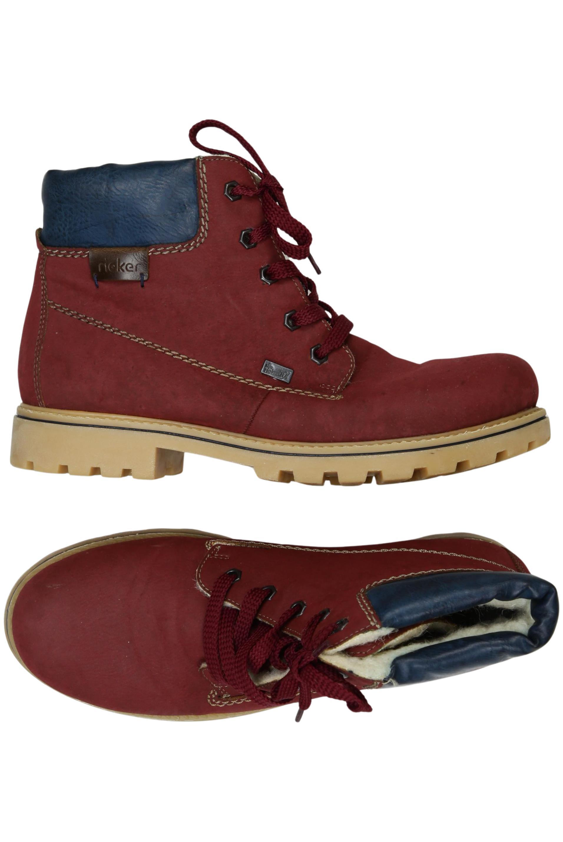 

Rieker Damen Stiefelette, rot, Gr. 38