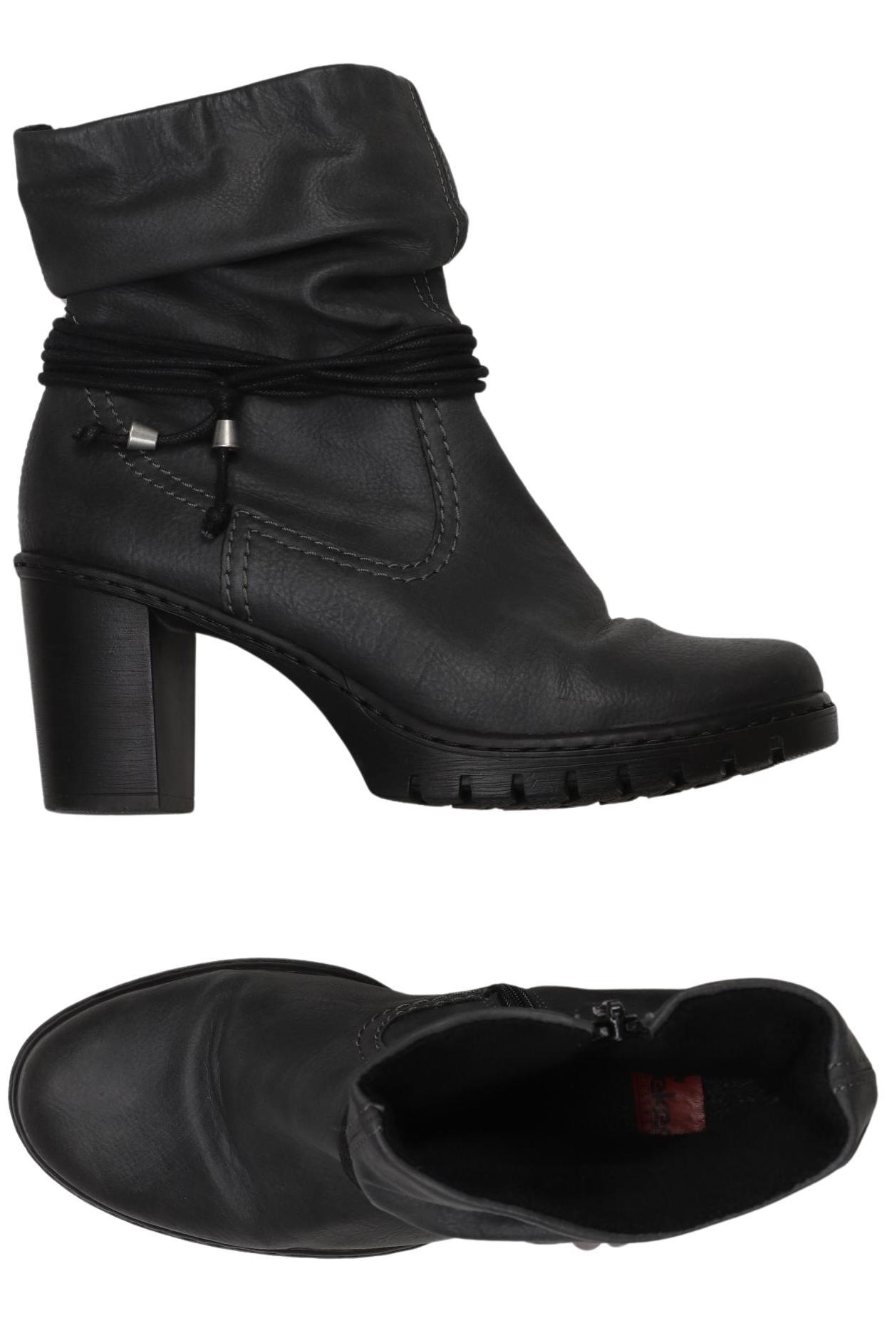 

Rieker Damen Stiefelette, schwarz, Gr. 38