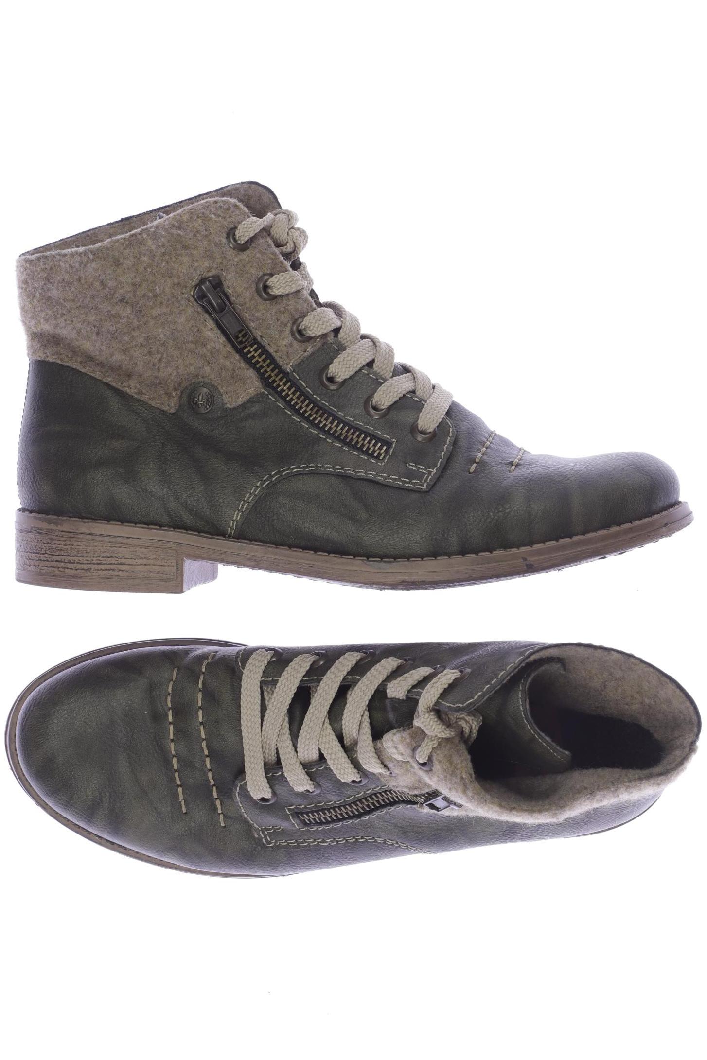 

Rieker Damen Stiefelette, grün, Gr. 37