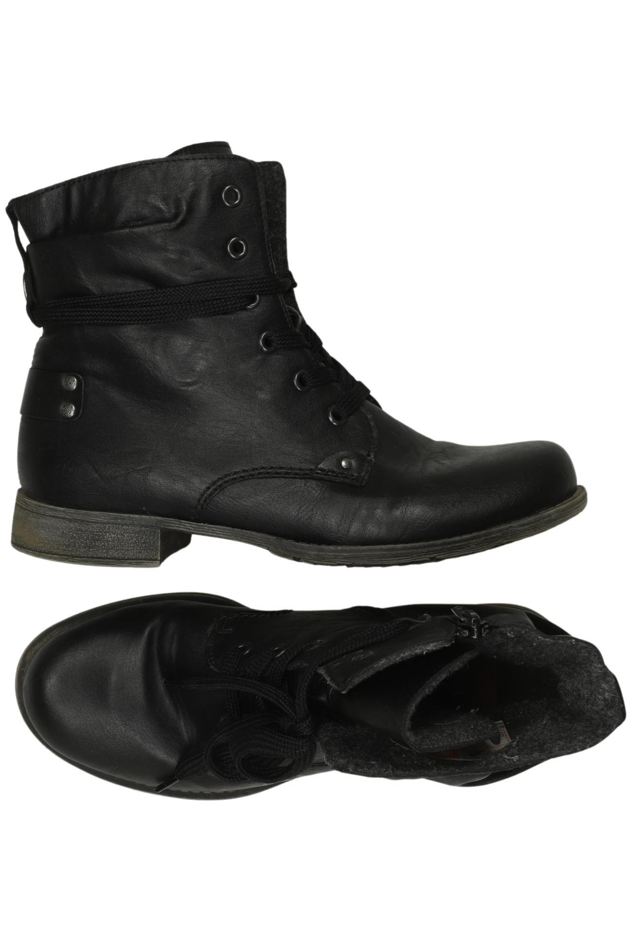

Rieker Damen Stiefelette, schwarz, Gr. 38