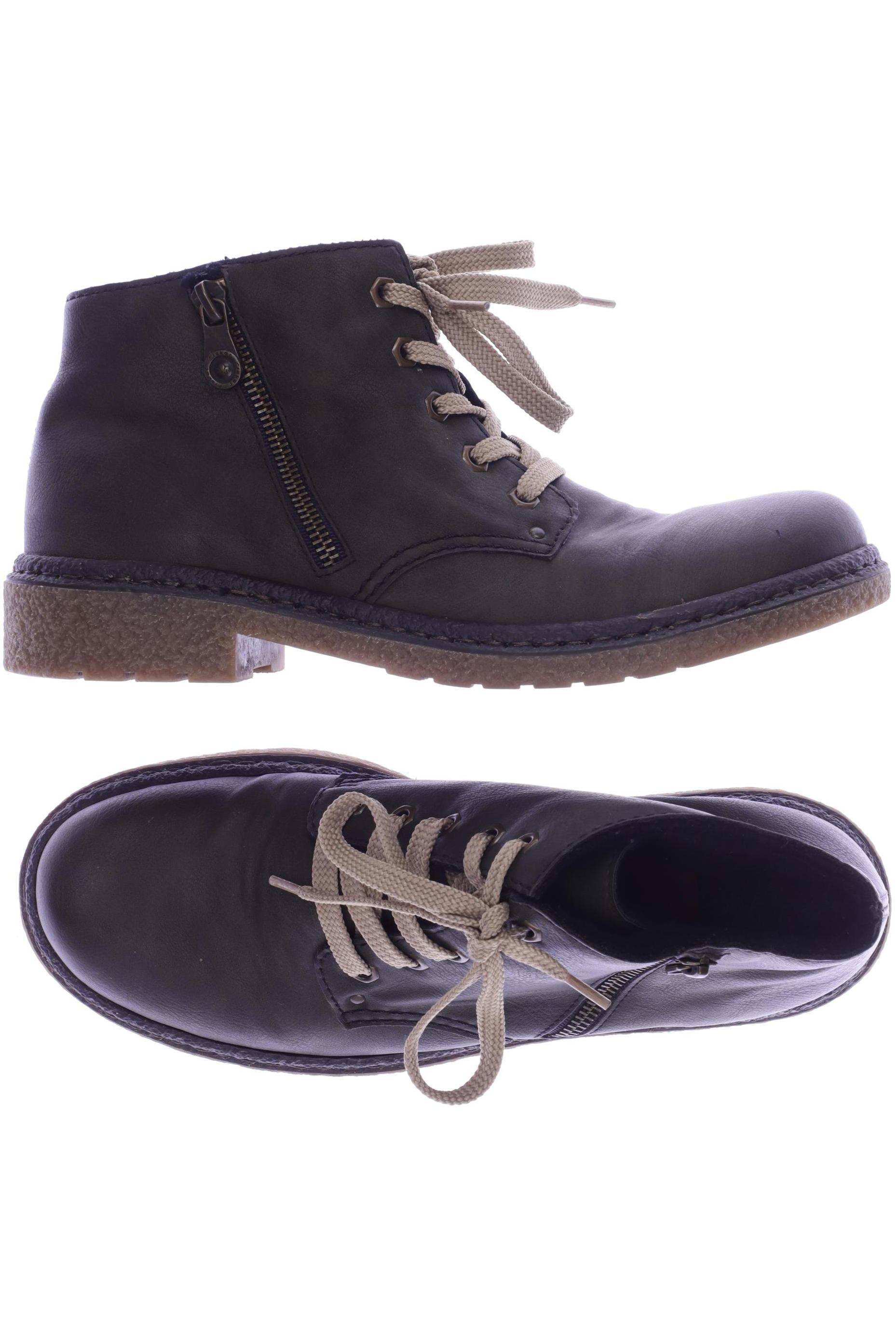 

Rieker Damen Stiefelette, grün, Gr. 40