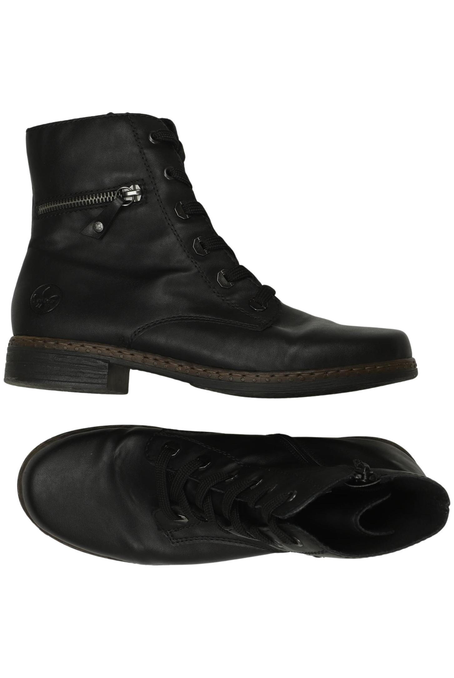 

Rieker Damen Stiefelette, schwarz, Gr. 40