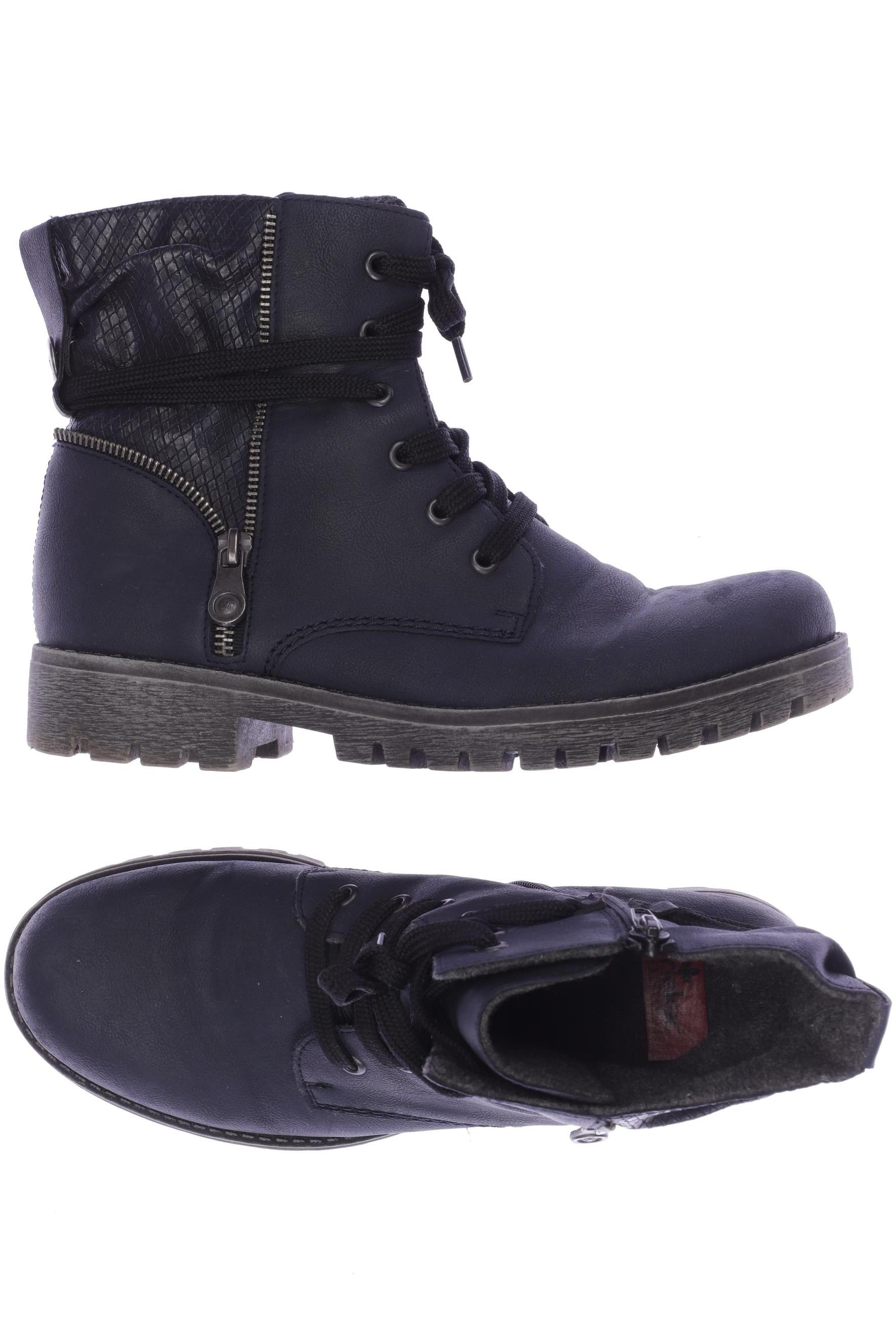 

Rieker Damen Stiefelette, marineblau, Gr. 39