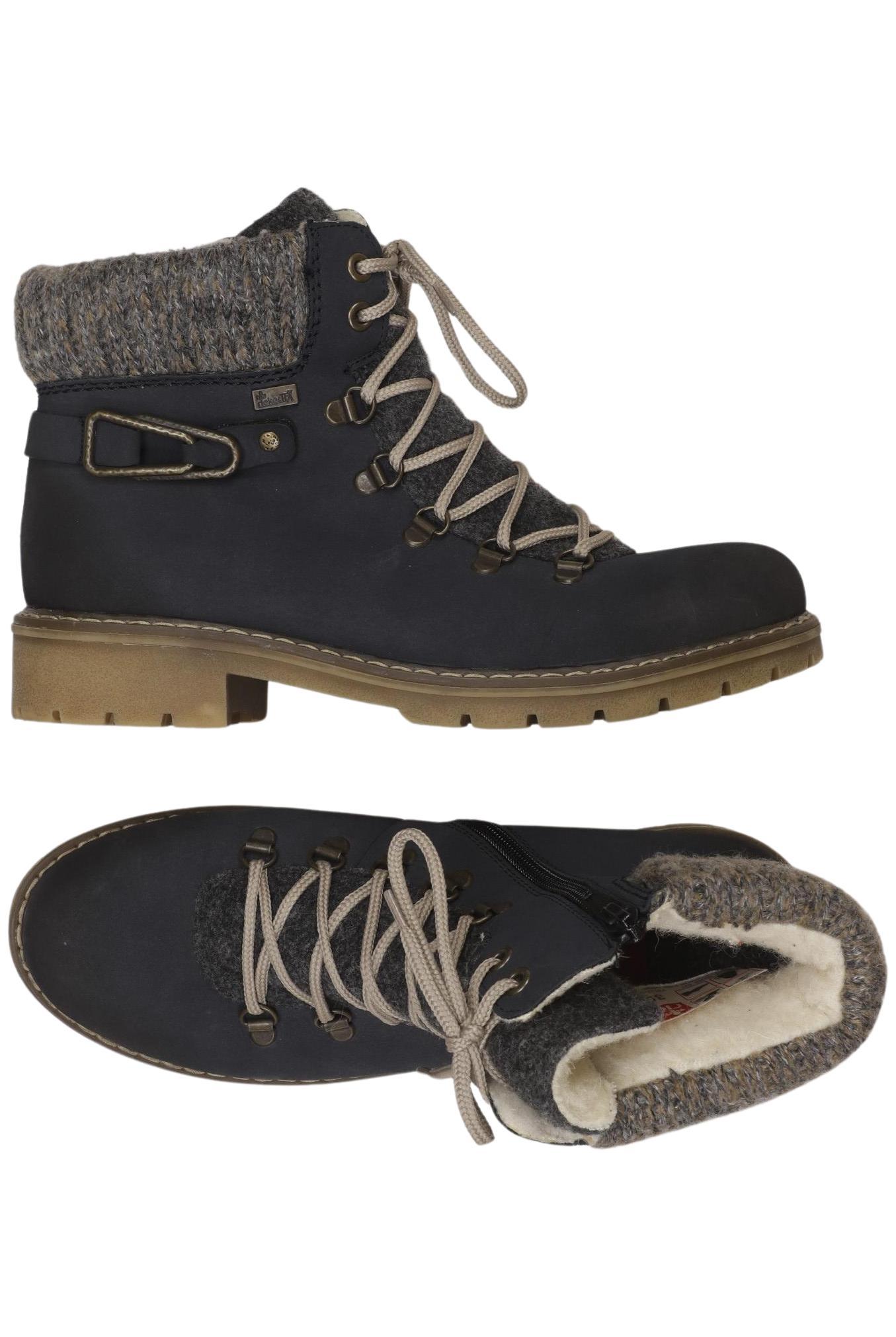 

Rieker Damen Stiefelette, marineblau, Gr. 39