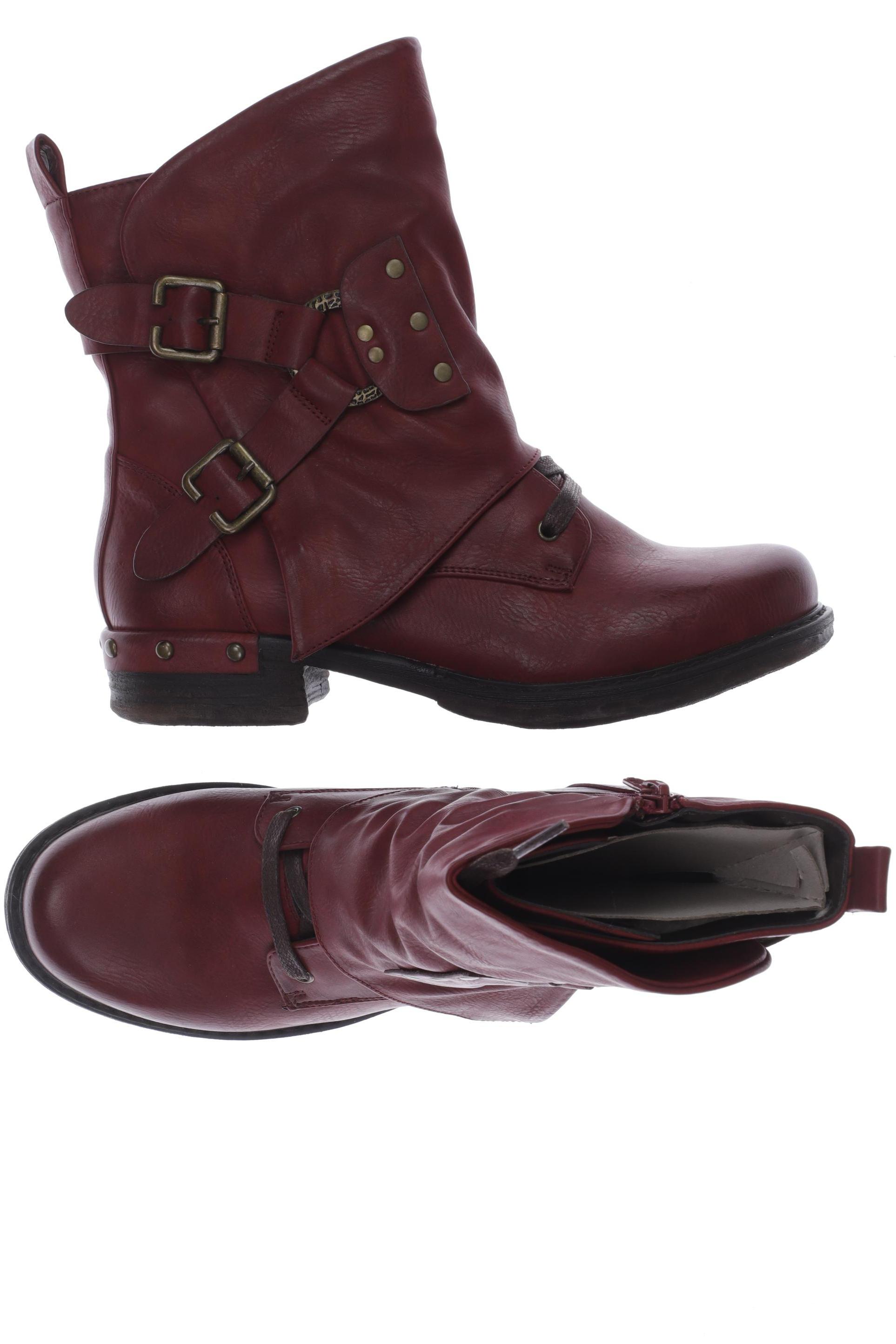

Rieker Damen Stiefelette, bordeaux, Gr. 39