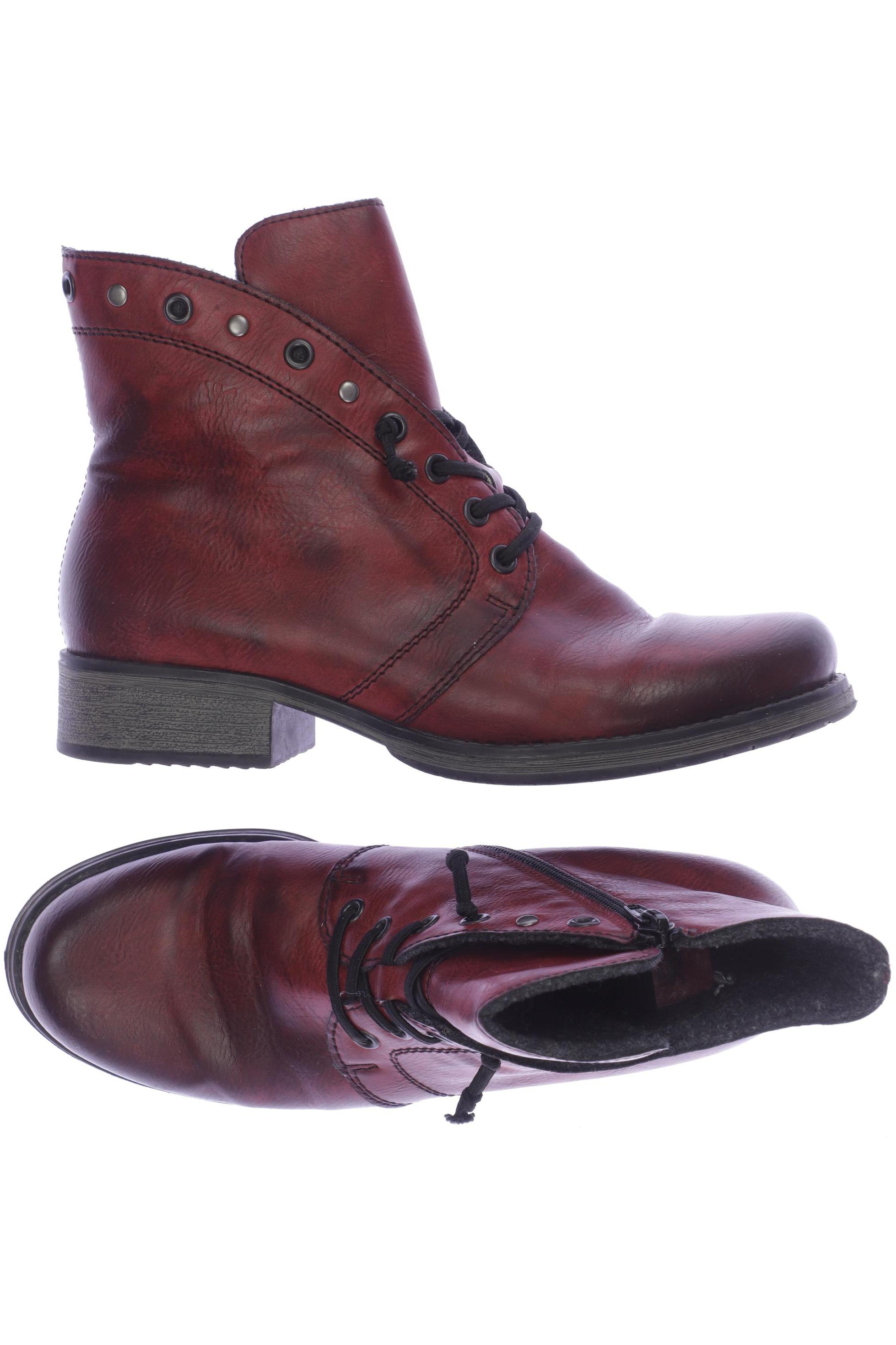 

Rieker Damen Stiefelette, bordeaux