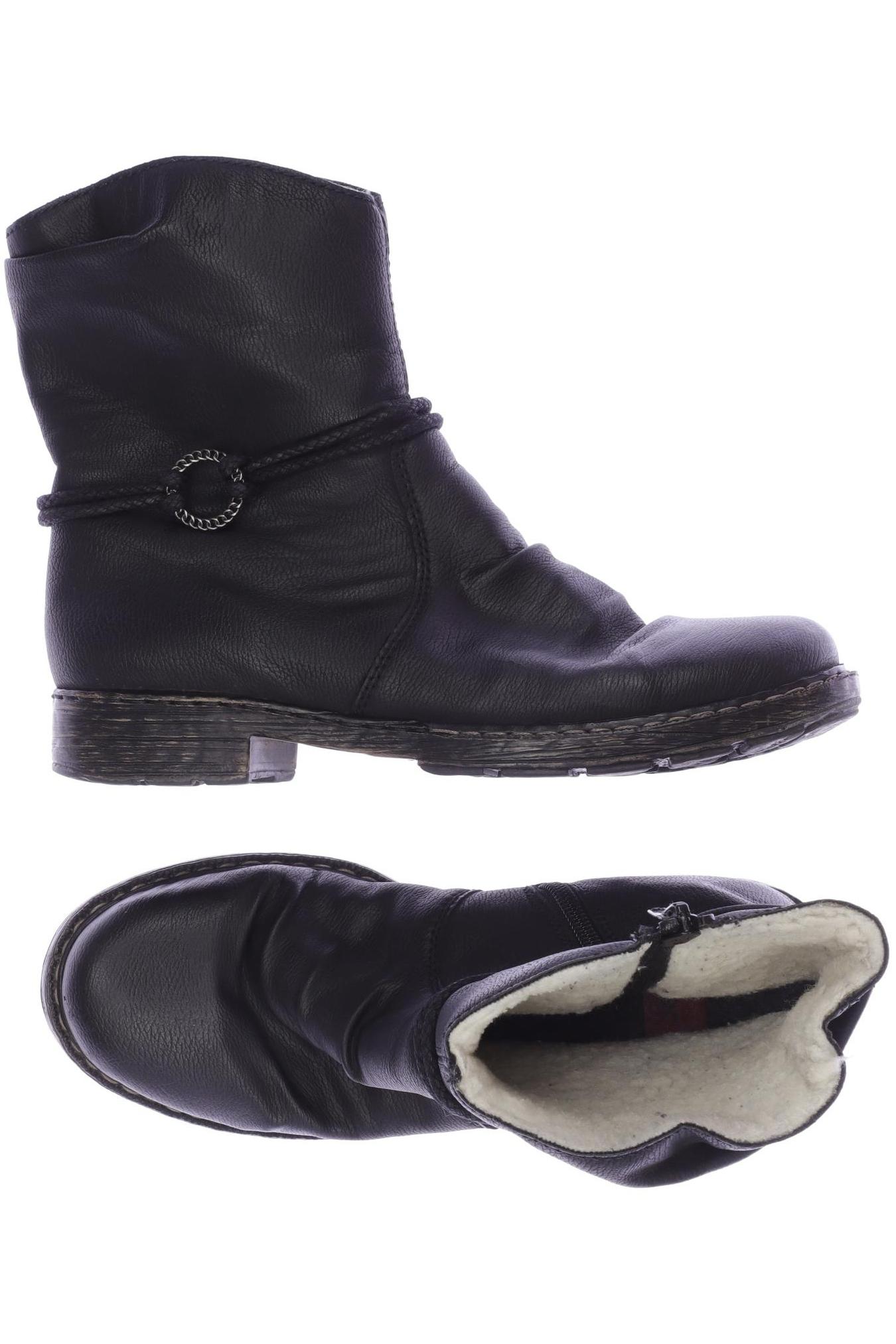 

Rieker Damen Stiefelette, schwarz, Gr. 38