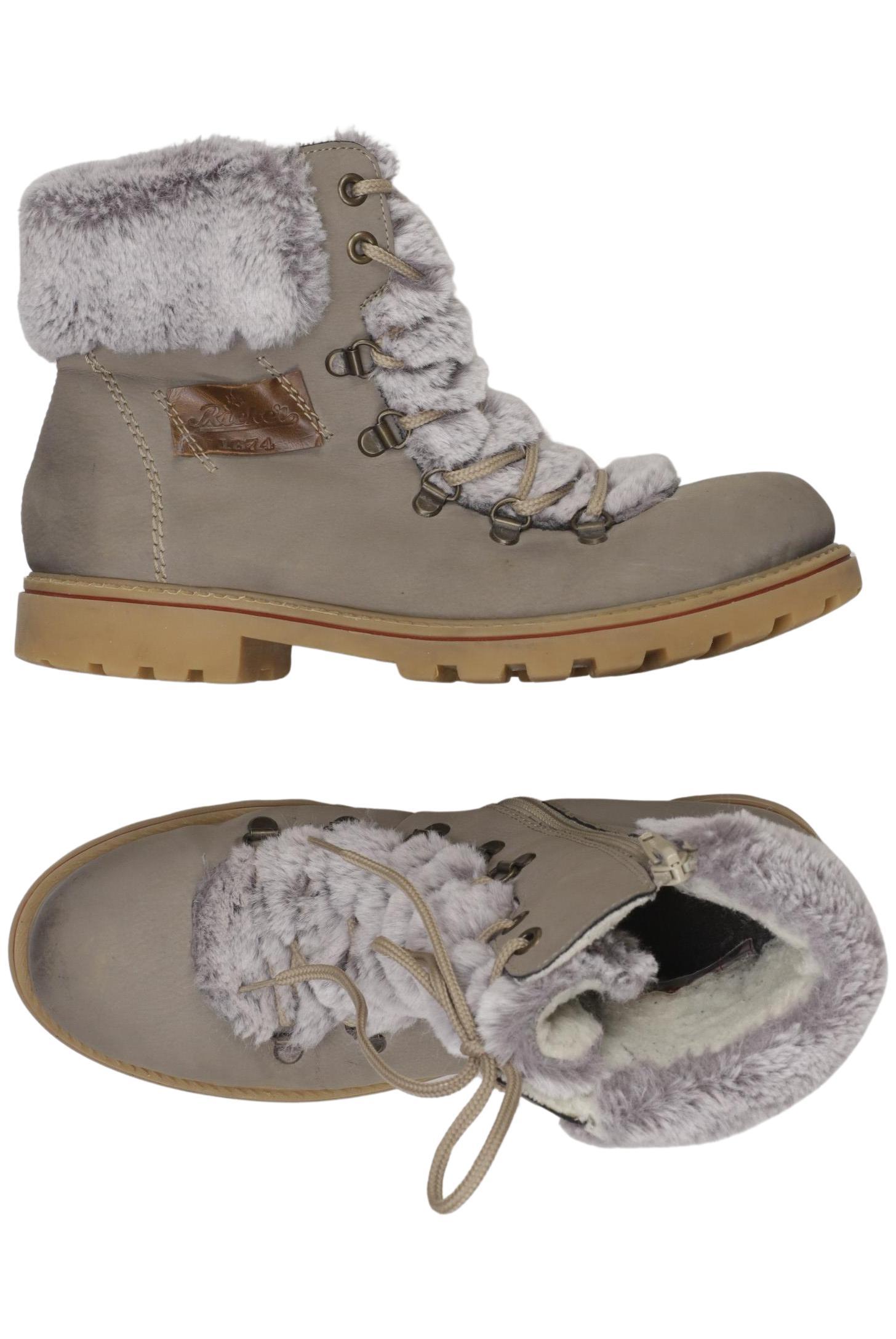 

Rieker Damen Stiefelette, beige, Gr. 38