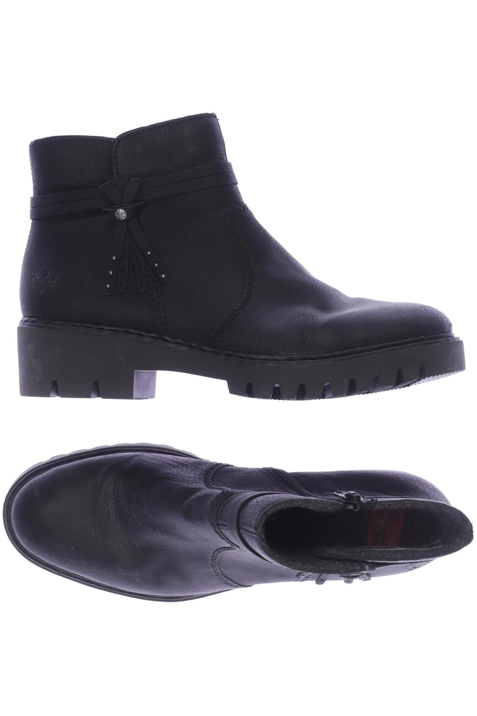 

Rieker Damen Stiefelette, schwarz, Gr. 40