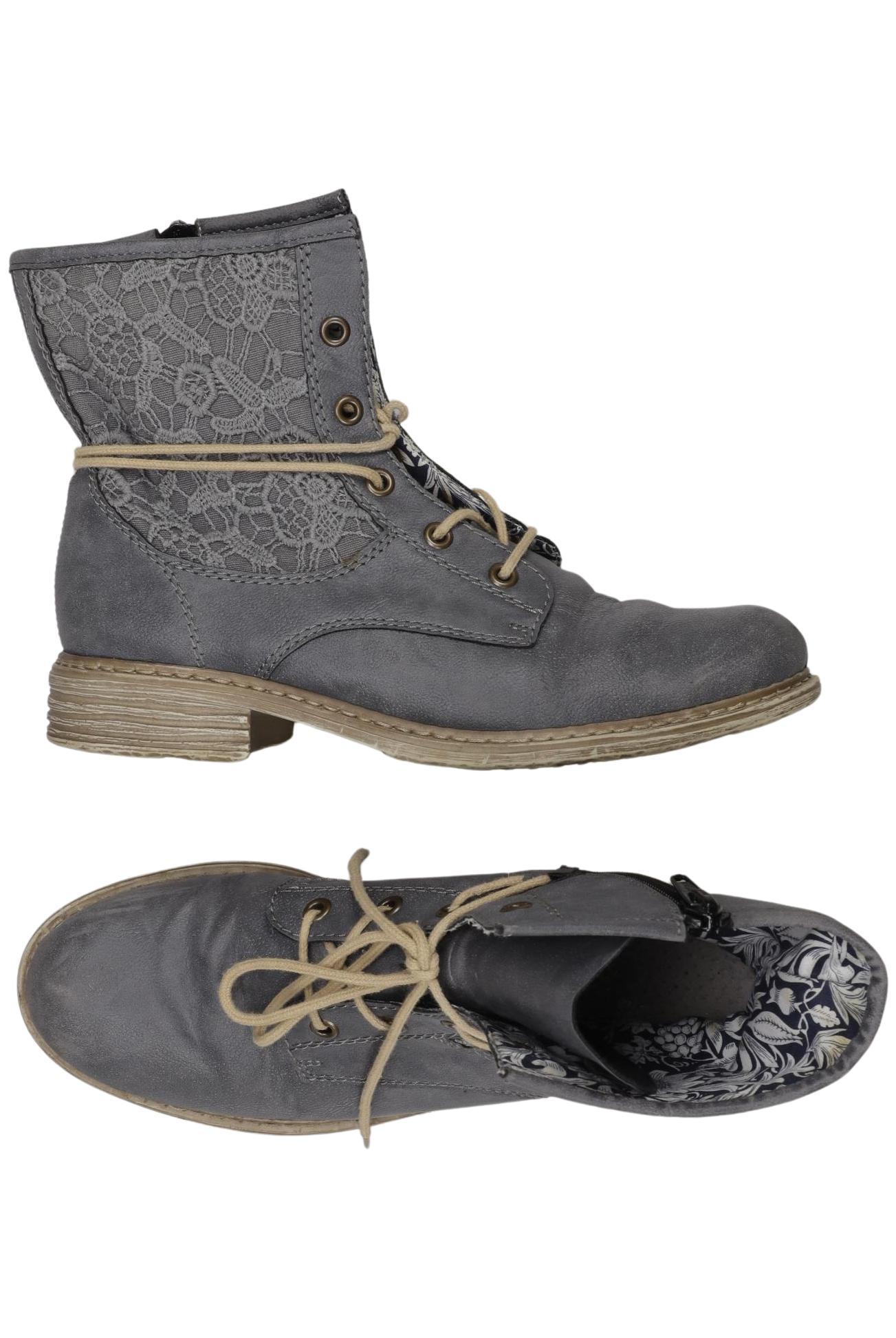 

Rieker Damen Stiefelette, grau, Gr. 37