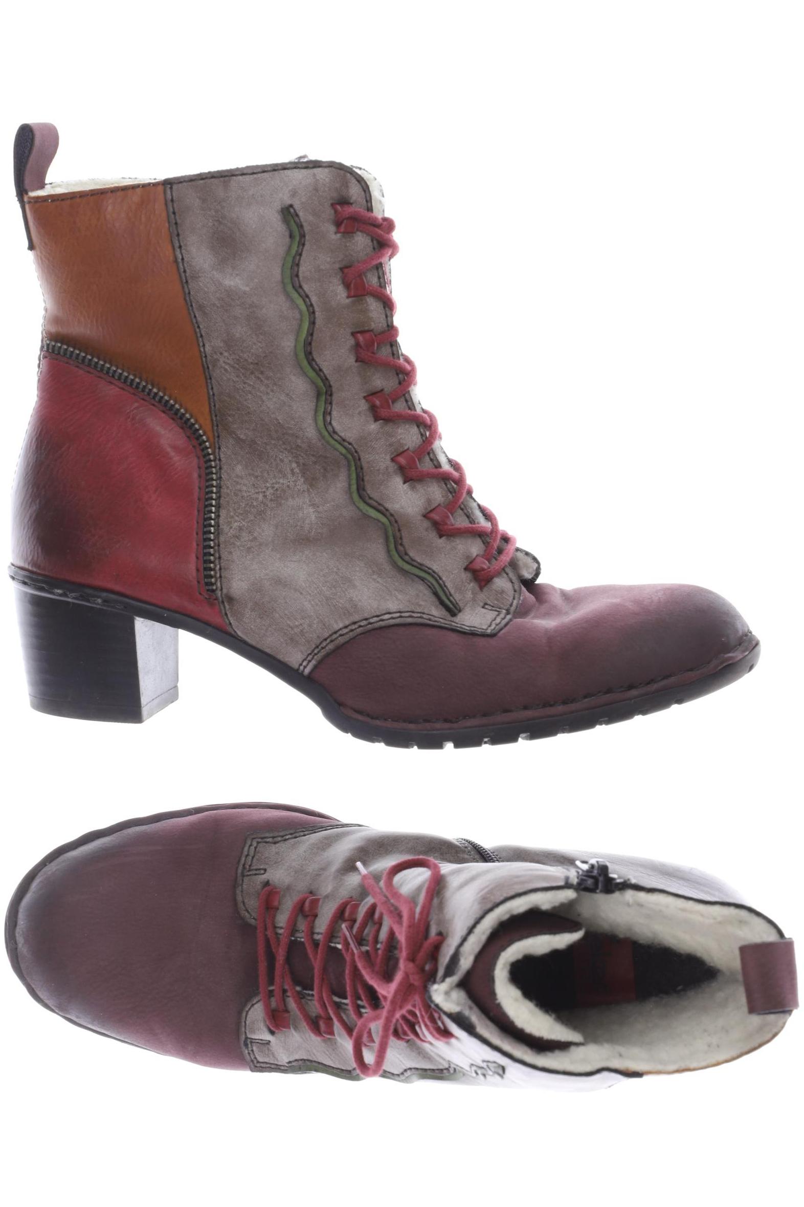 

Rieker Damen Stiefelette, bordeaux