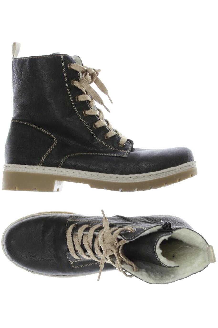 

Rieker Damen Stiefelette, grün, Gr. 41