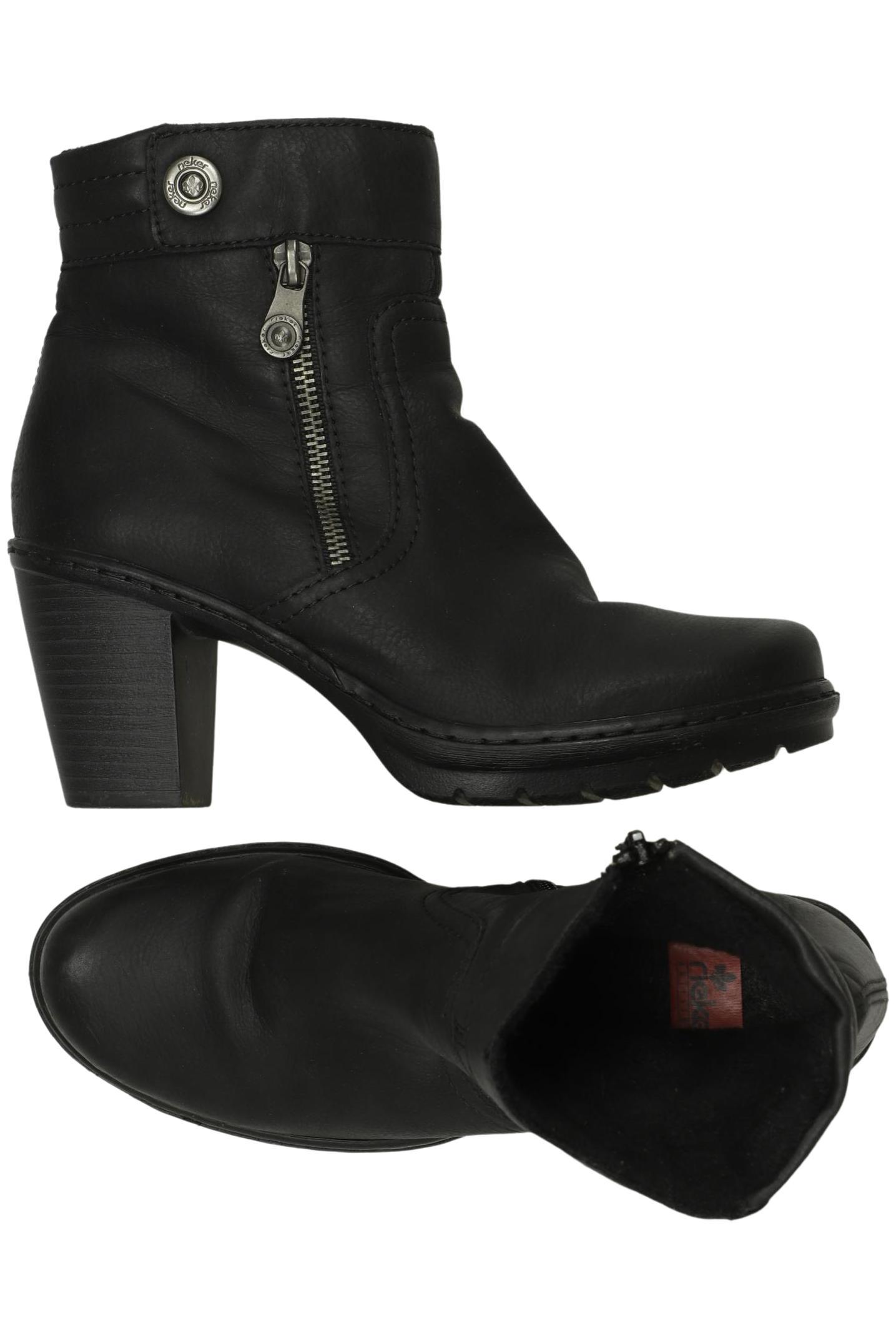 

Rieker Damen Stiefelette, schwarz, Gr. 37