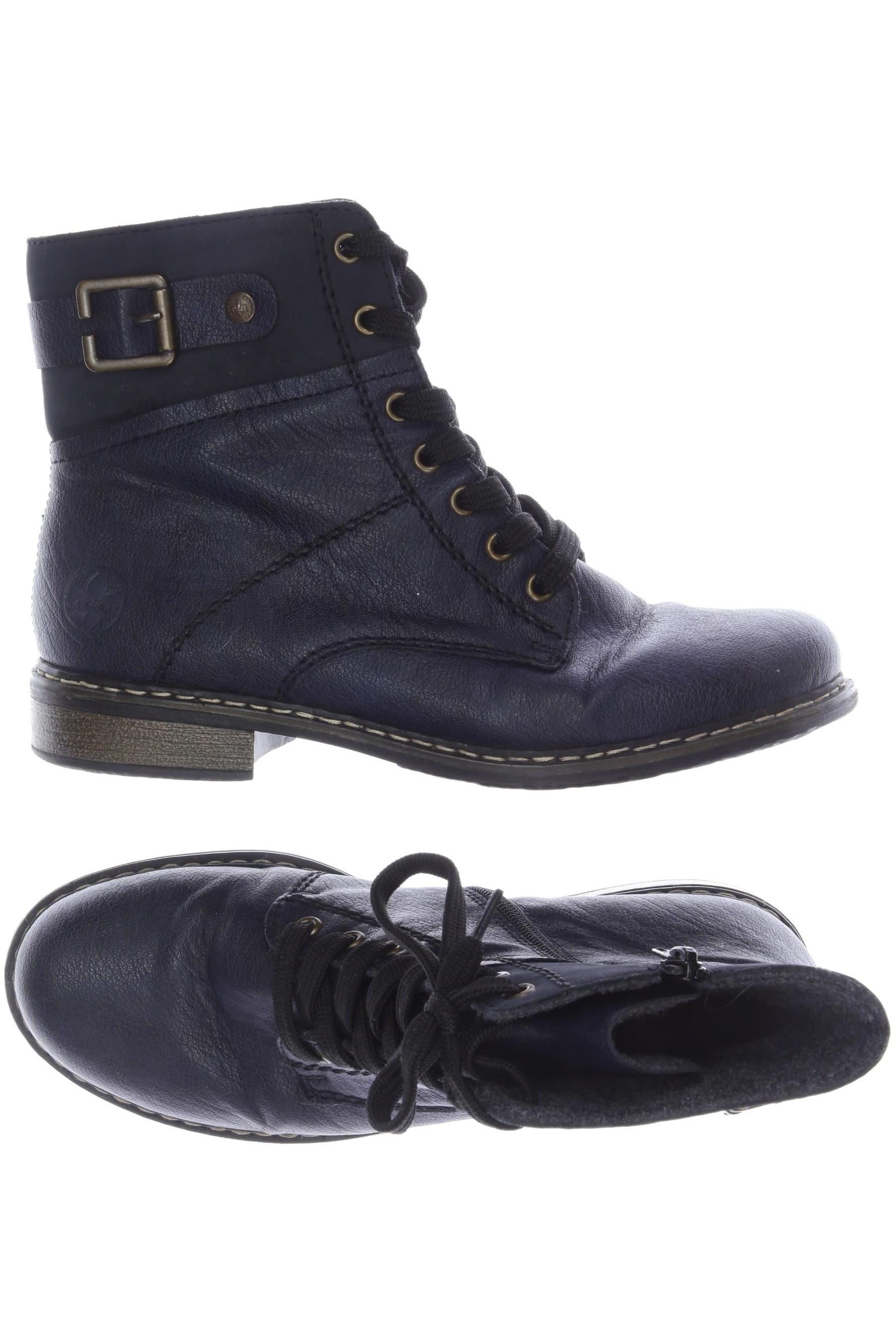 

Rieker Damen Stiefelette, marineblau, Gr. 39