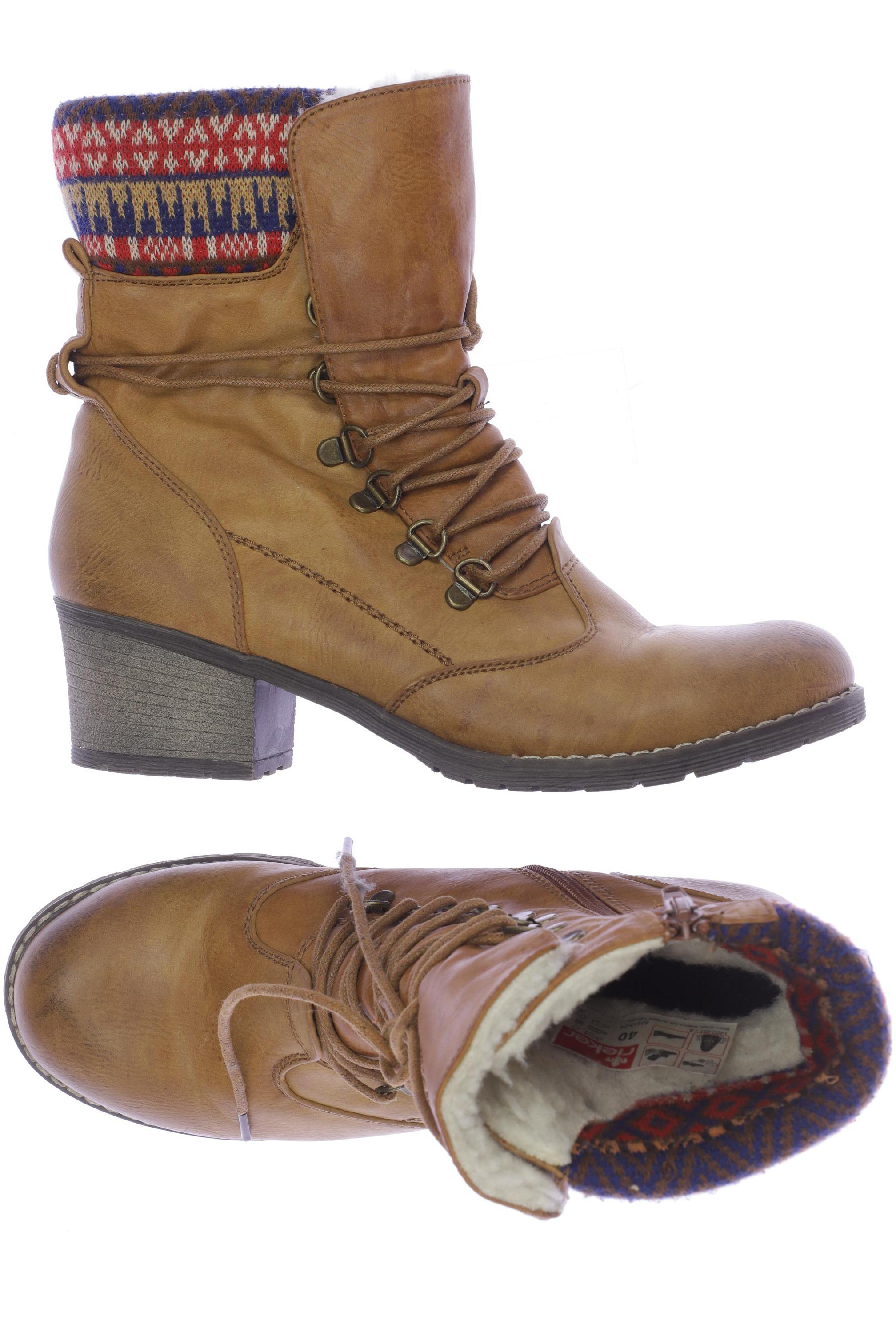 

Rieker Damen Stiefelette, braun, Gr. 40