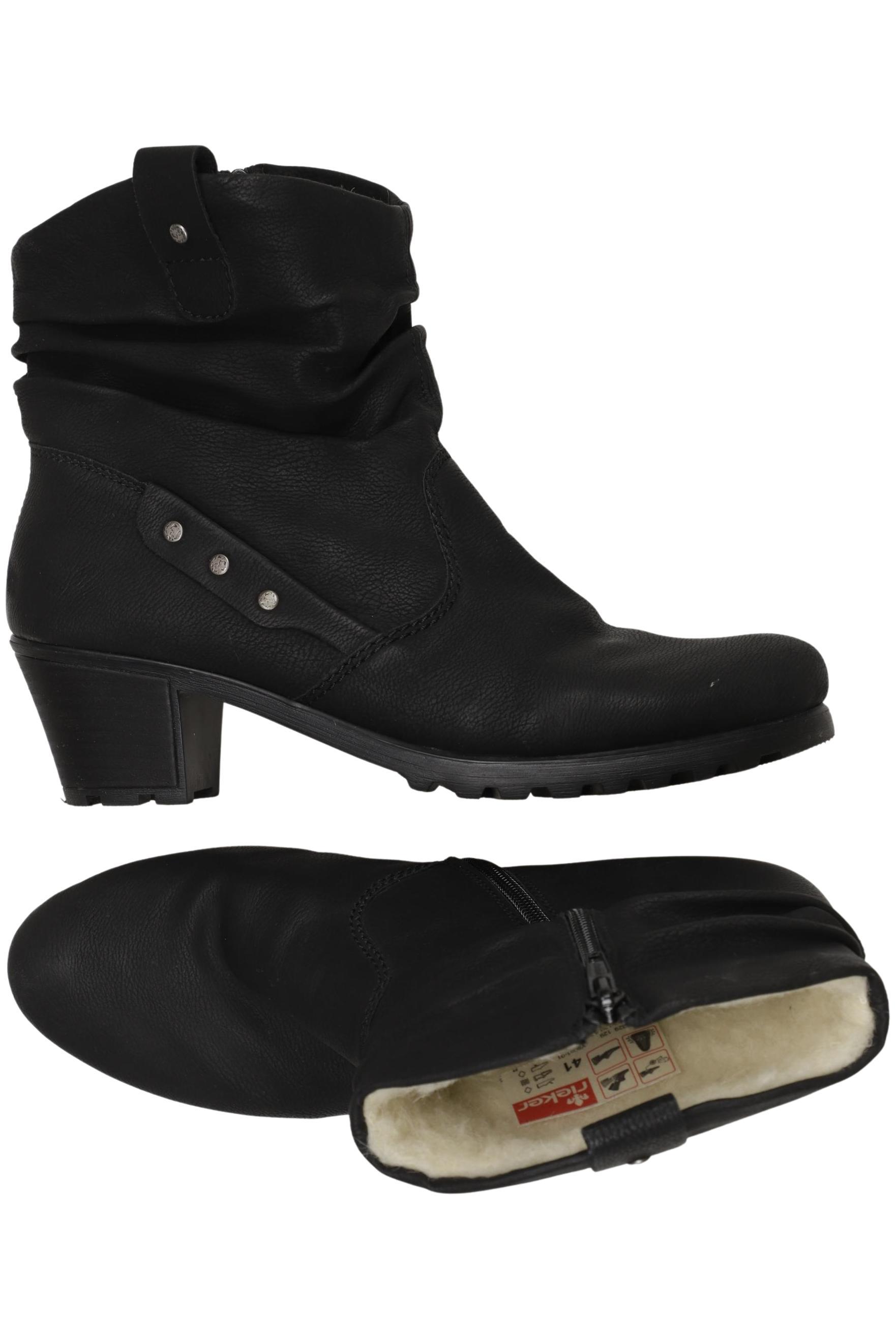 

Rieker Damen Stiefelette, schwarz, Gr. 41