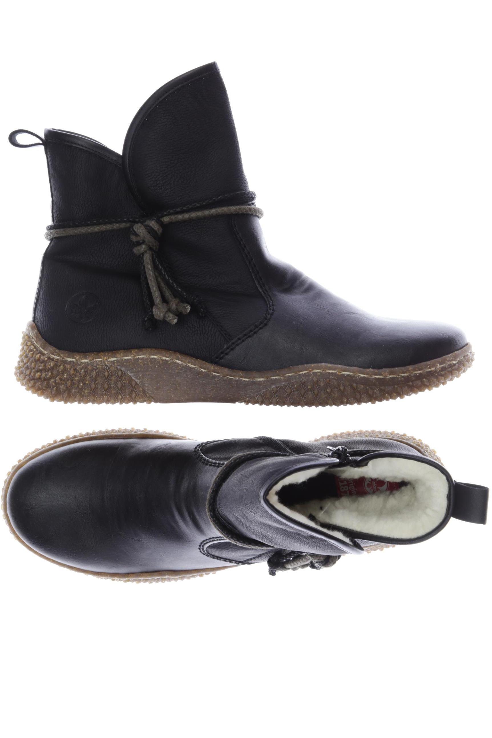 

Rieker Damen Stiefelette, schwarz, Gr. 42