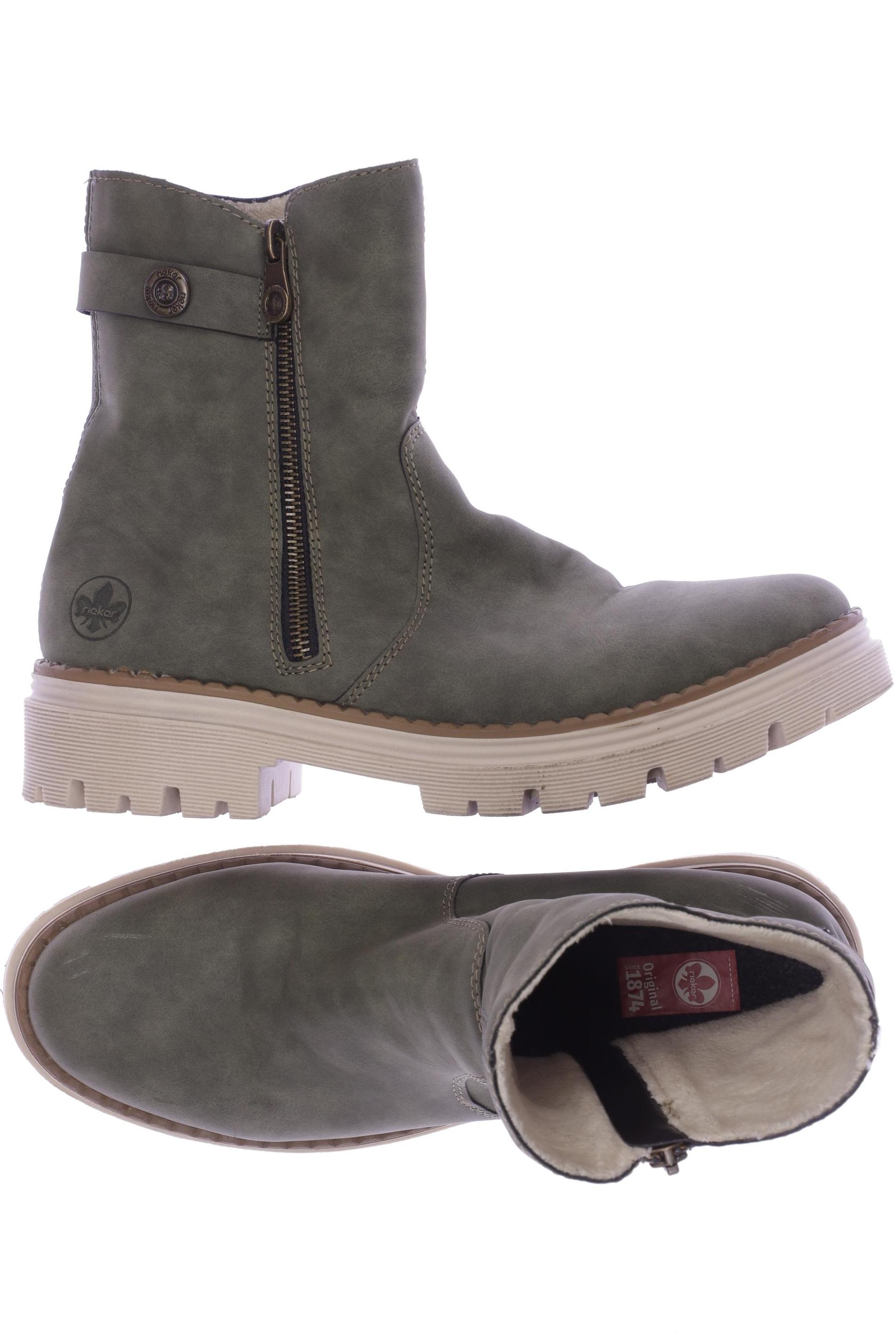

Rieker Damen Stiefelette, grün, Gr. 41