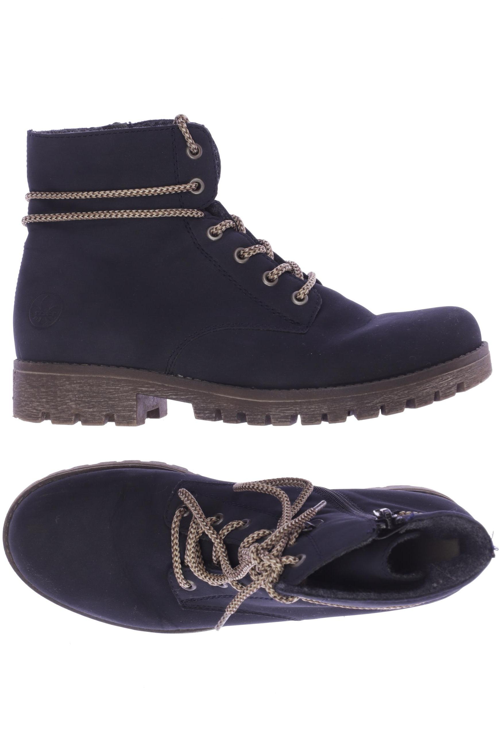 

Rieker Damen Stiefelette, marineblau, Gr. 40